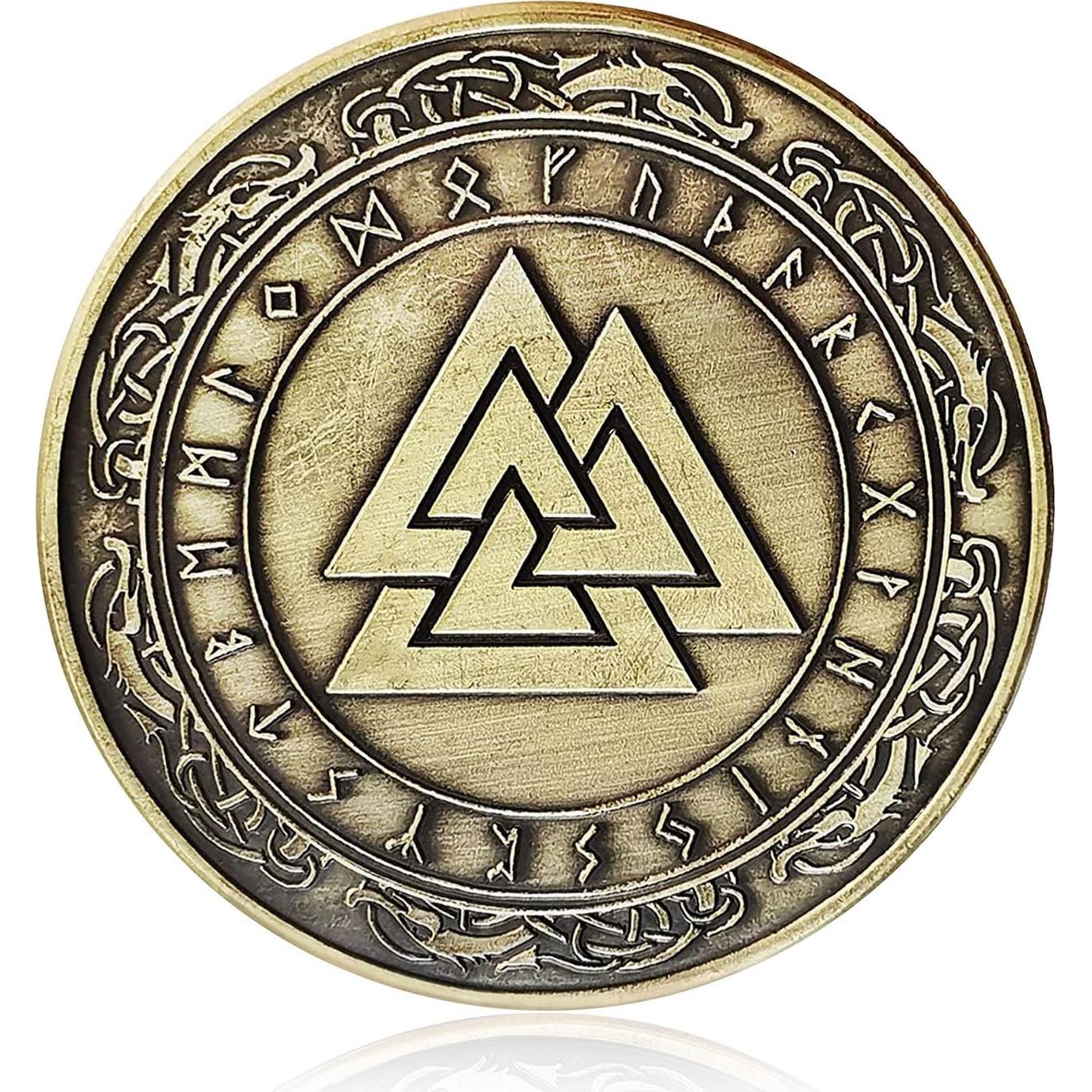 Conjunto de 5 Monedas Simbólicas Vikingas CHURYUML