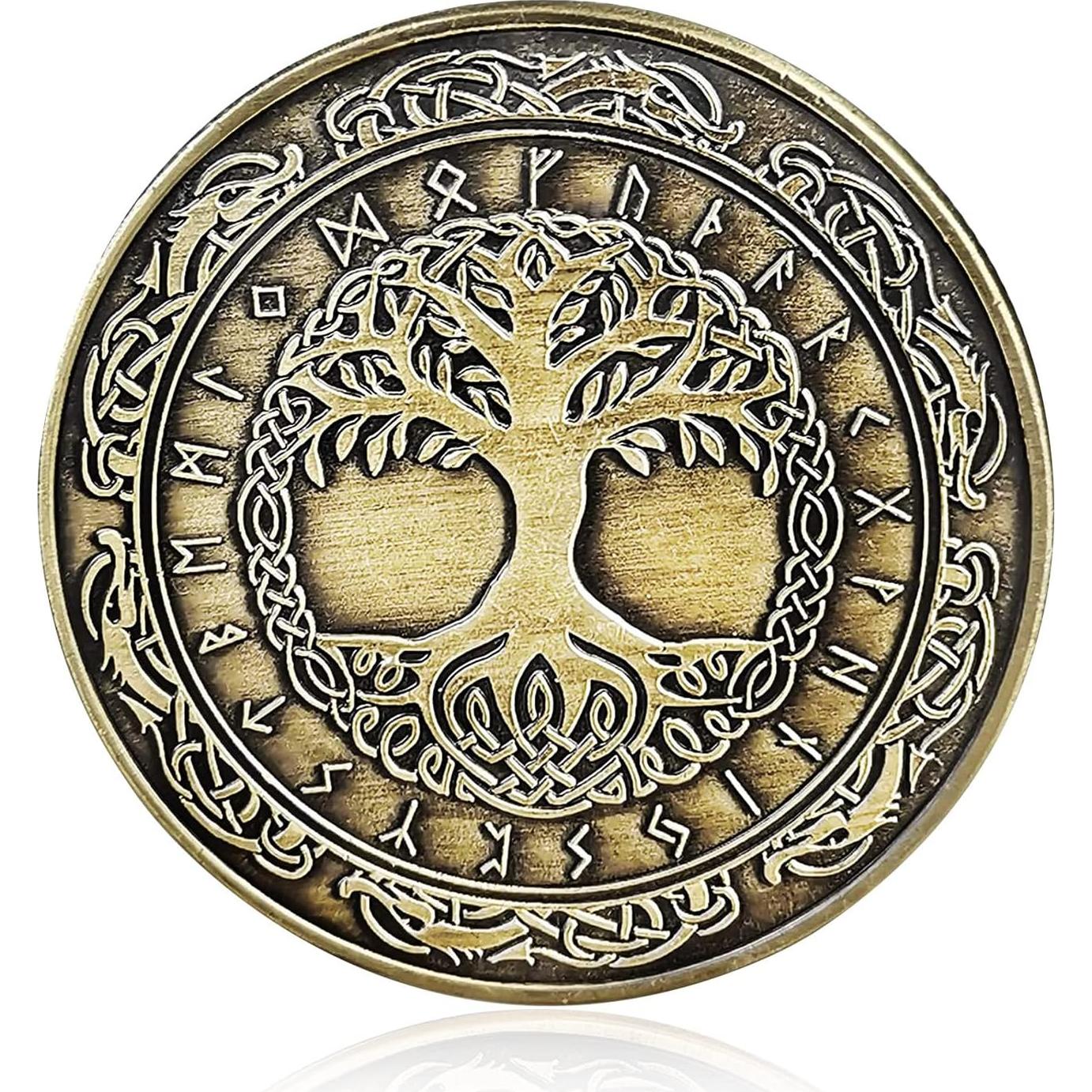 Conjunto de 5 Monedas Simbólicas Vikingas CHURYUML