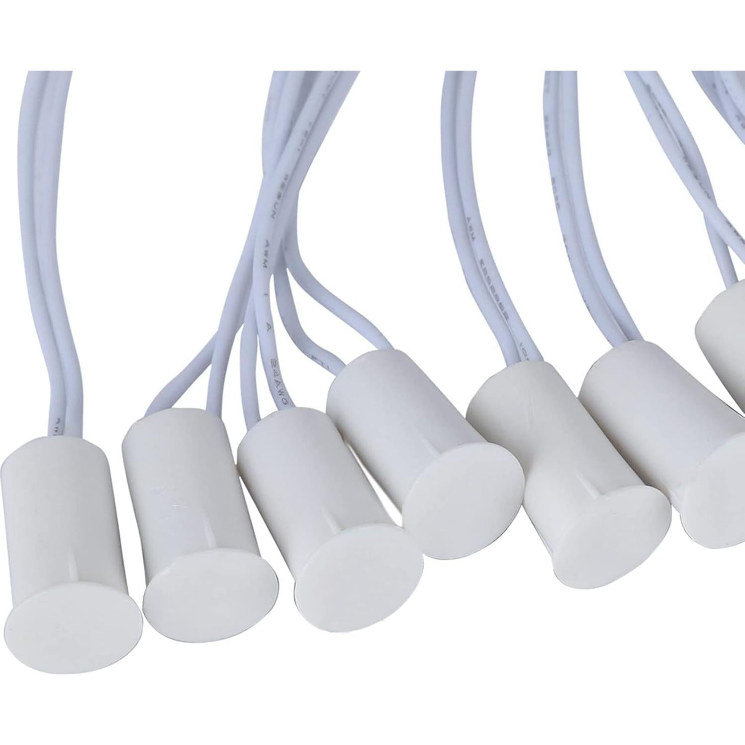 Sensor de Contacto de Puerta y Ventana con Cable Haosie 10pcs