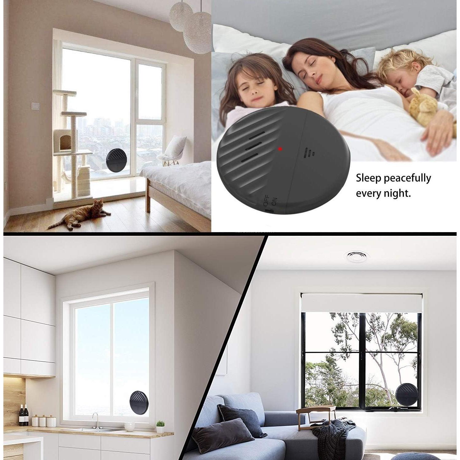 Alarma de Vibración para Ventanas EverNary - 125dB, 5 Piezas