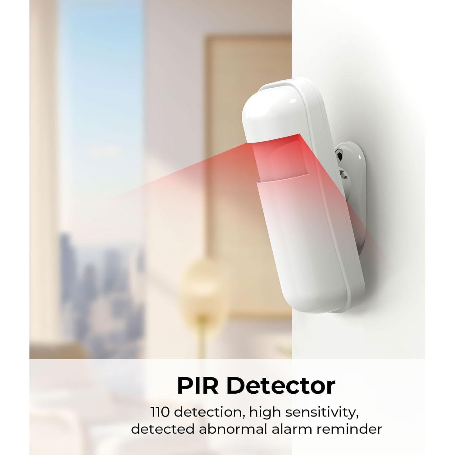 Sistema de Alarma Inalámbrico LWOHSI con Cámara HD 4G/WiFi