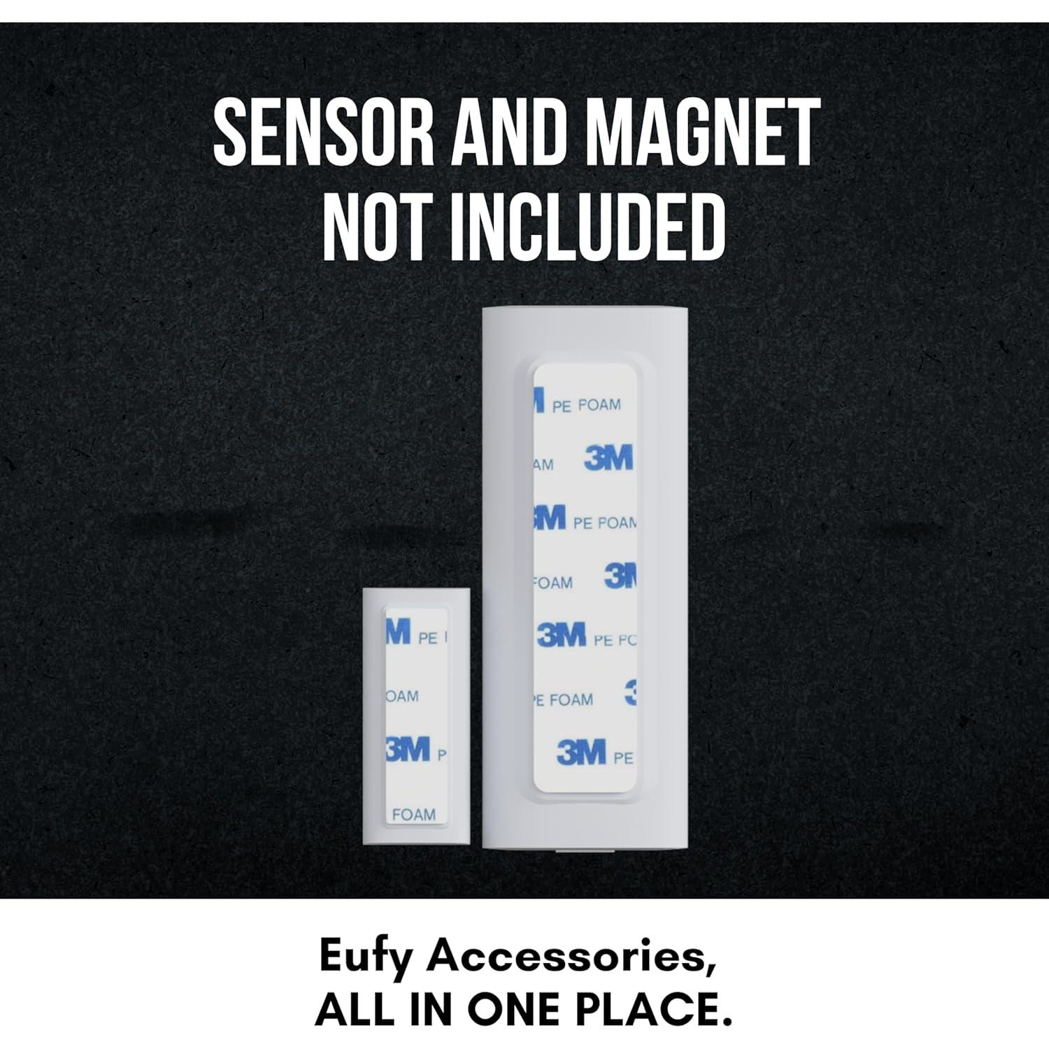 Adhesivos de Montaje Doble Cara 3M para Sensores EUFY - Paquete de 10