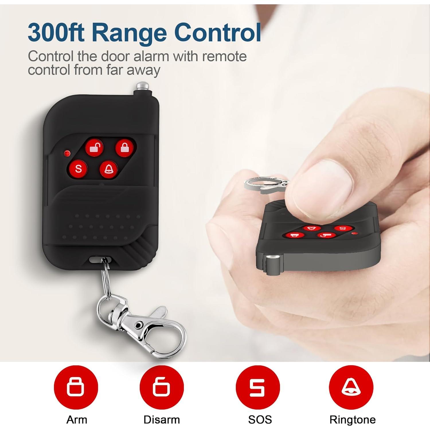 Sistema de Alarma WiFi TOWODE 120dB para Seguridad del Hogar