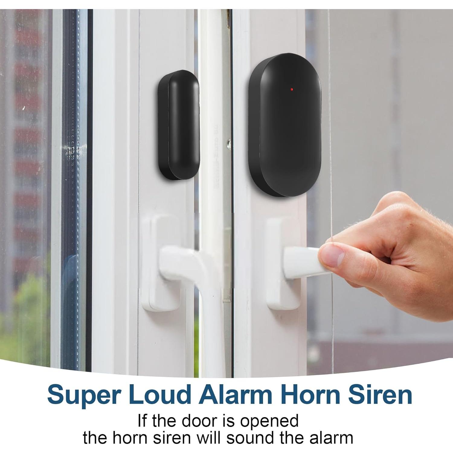 Sistema de Alarma WiFi TOWODE 120dB para Seguridad del Hogar