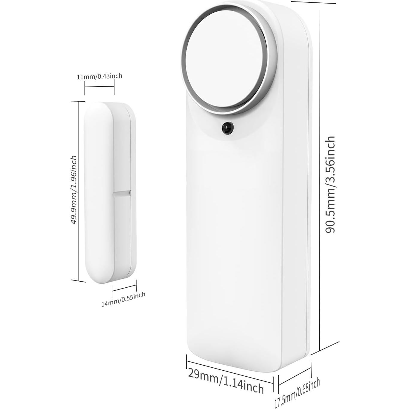 Sensor de Puerta y Ventana WiFi Farylink DSA-01 con Timbre