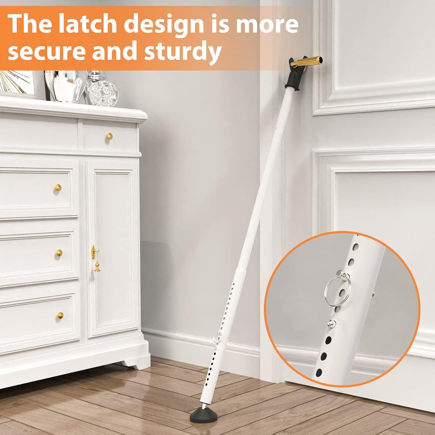 Barra de Seguridad para Puertas Correderas YeYeBest 124.46 cm - 2 Paquete