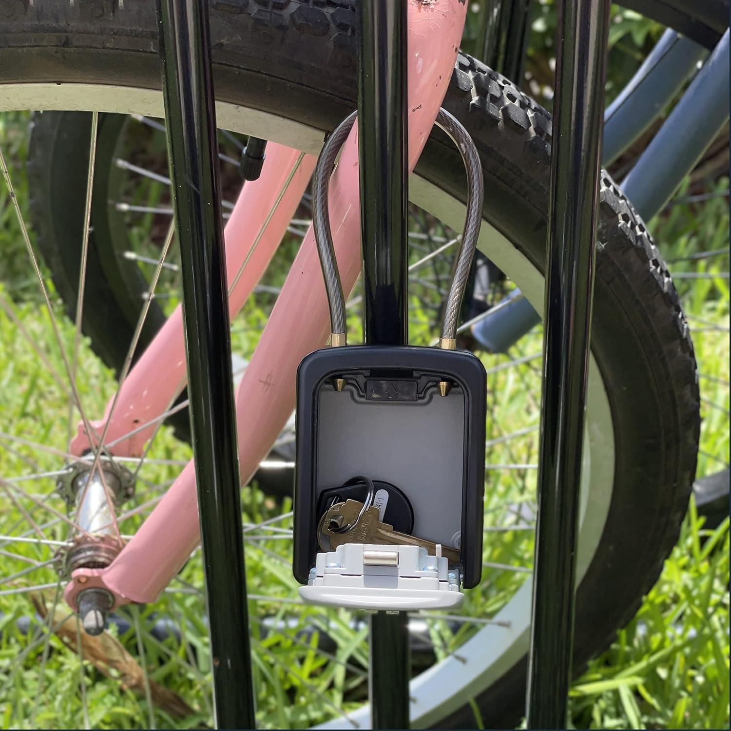 Caja de Llave Portátil Iron Lock® con Grillete Removible 4 Dígitos