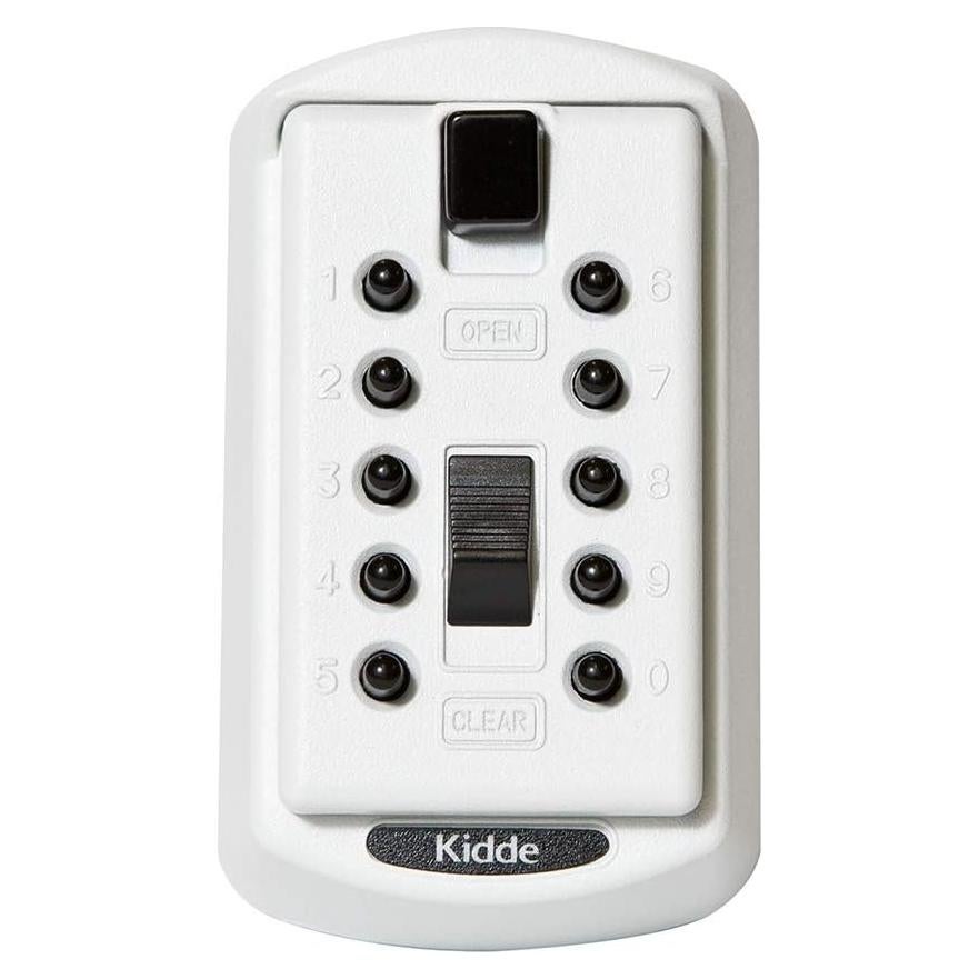 Caja de Llaves Kidde 001413 Slimline Combinación 2 Llaves Blanca