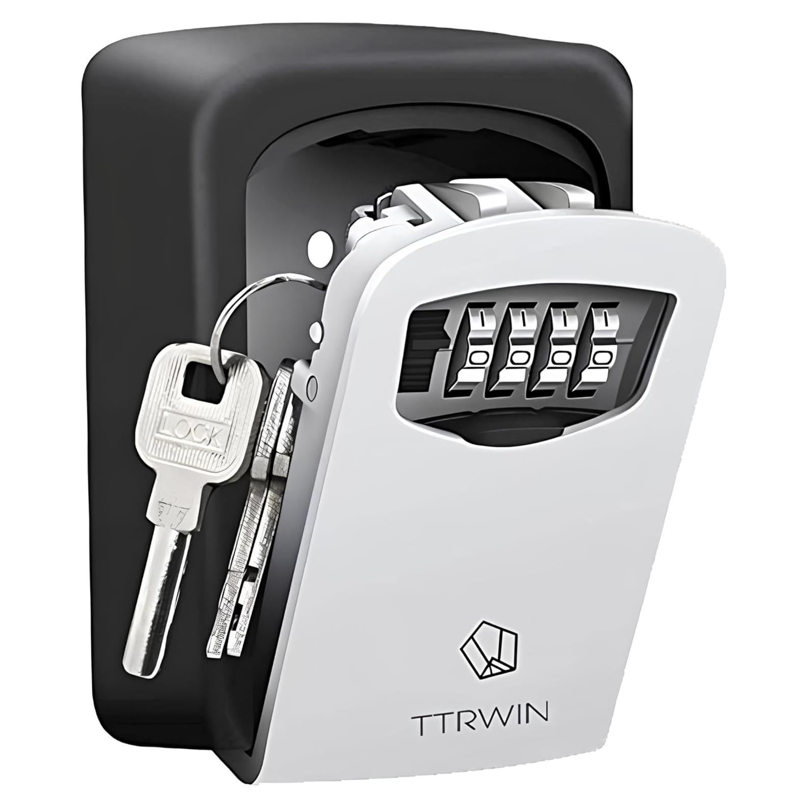 Caja de Llave TTRWIN Montada en Pared con Combinación 4 Dígitos