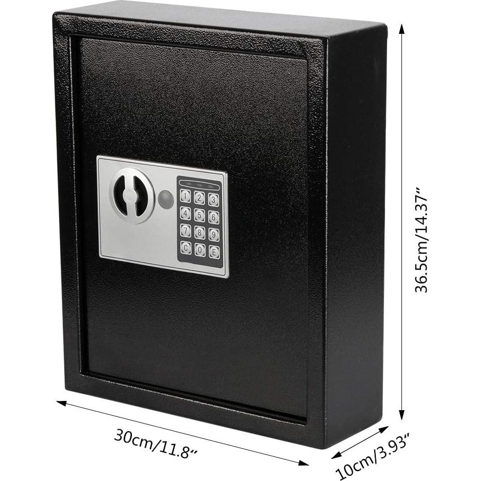 Caja Fuerte Digital para Llaves KYODOLED 40 Llaves Negra