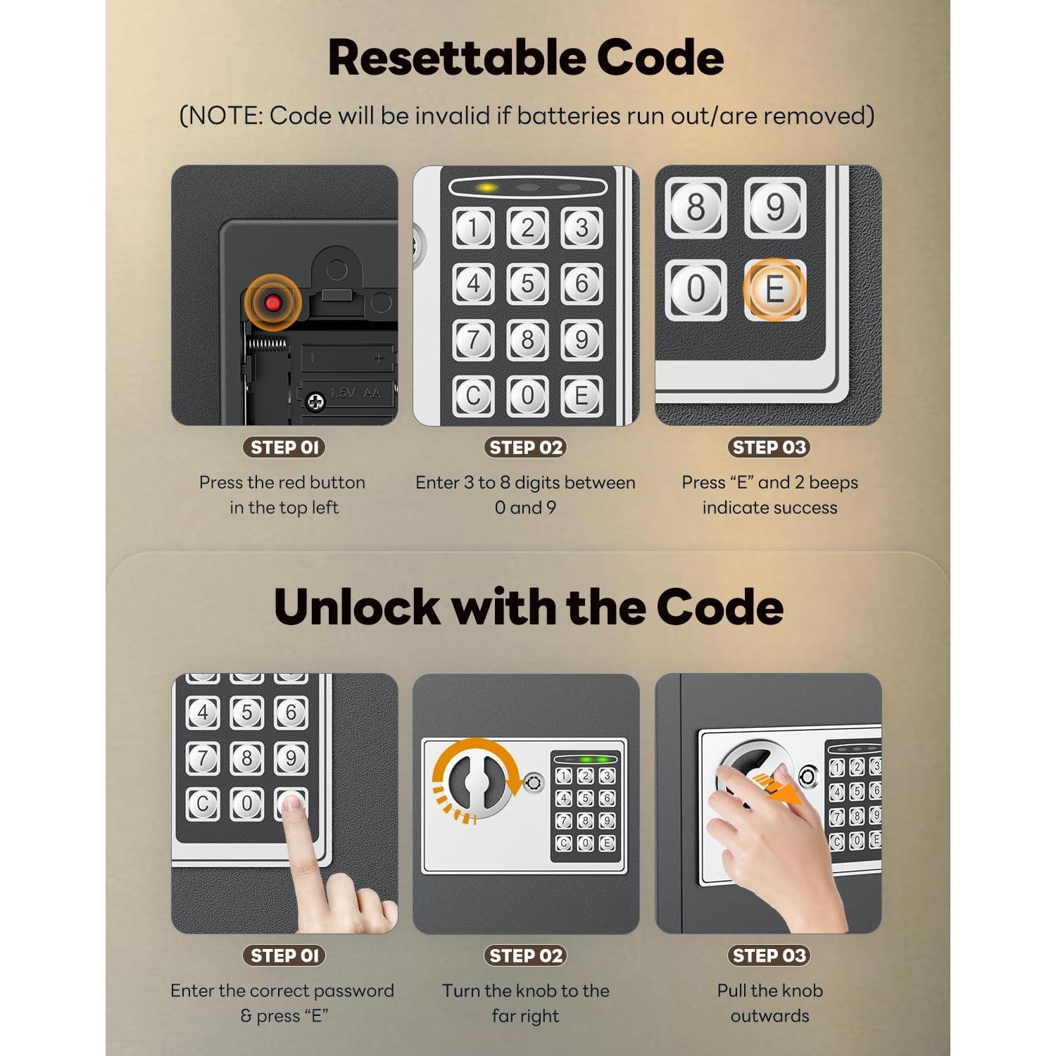 Armario de Llaves Uniclife 70 Posiciones con Cerradura Digital