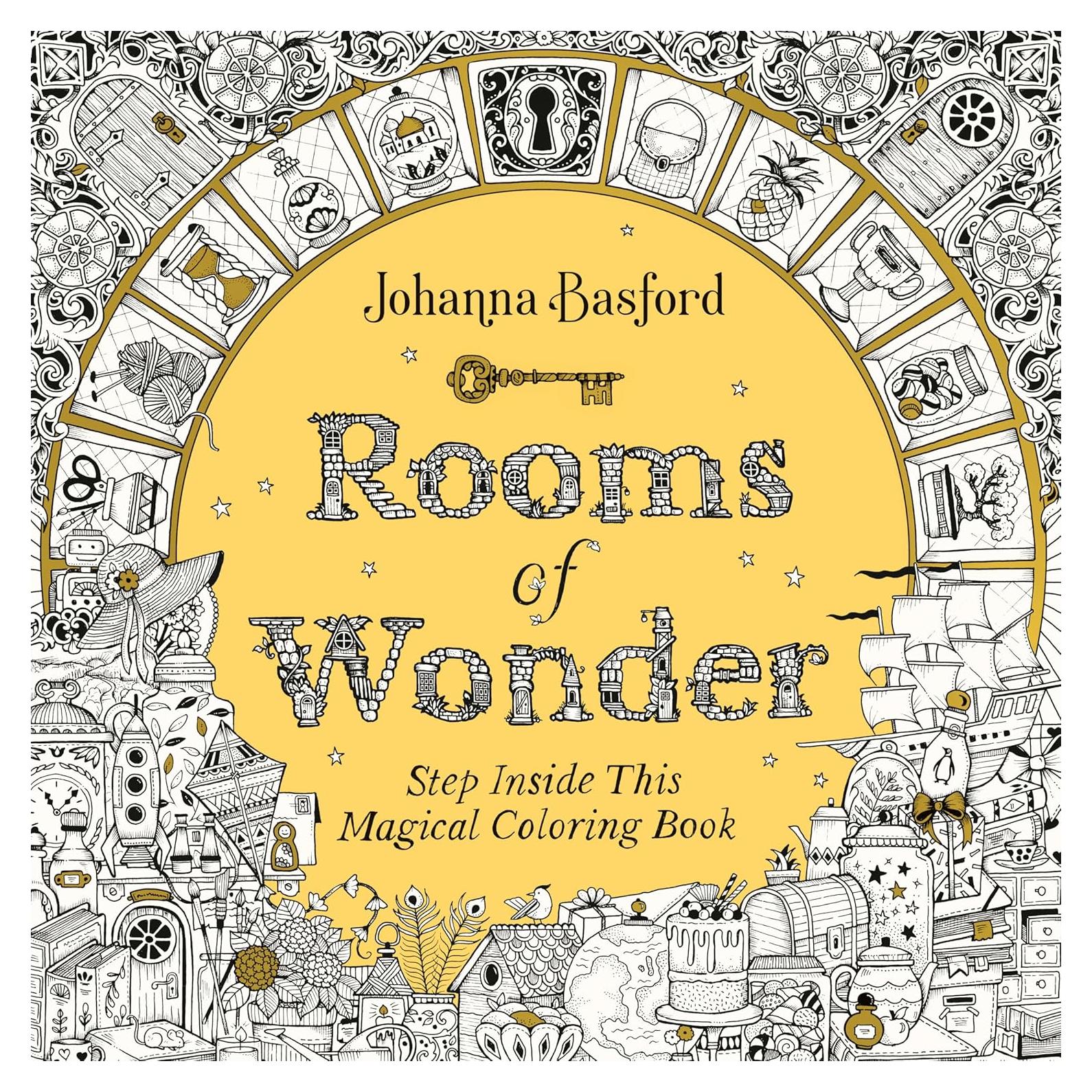 Rooms of Wonder: Step Inside This Magical Coloring Book