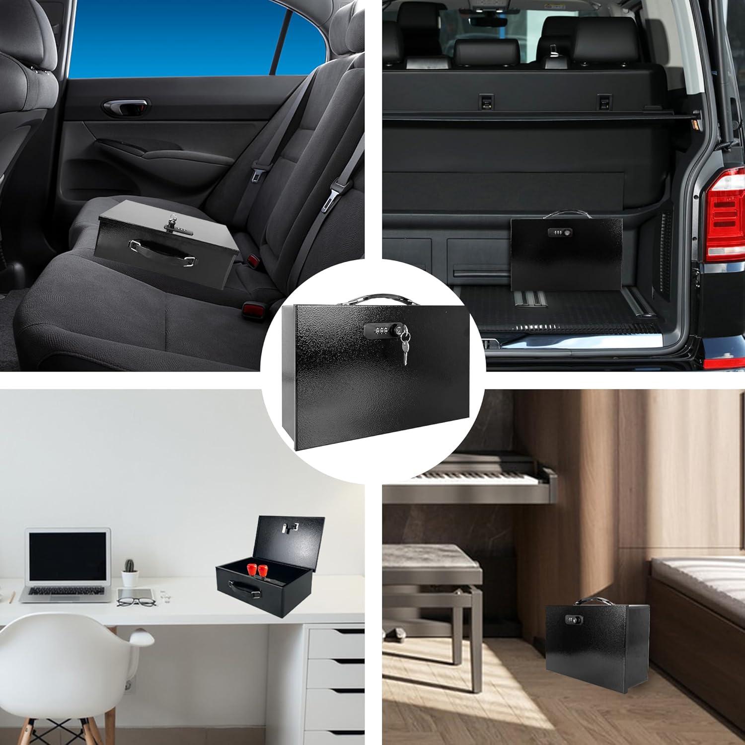 Caja de Seguridad a Prueba de Fuego YIYITOOLS VK018 2kg