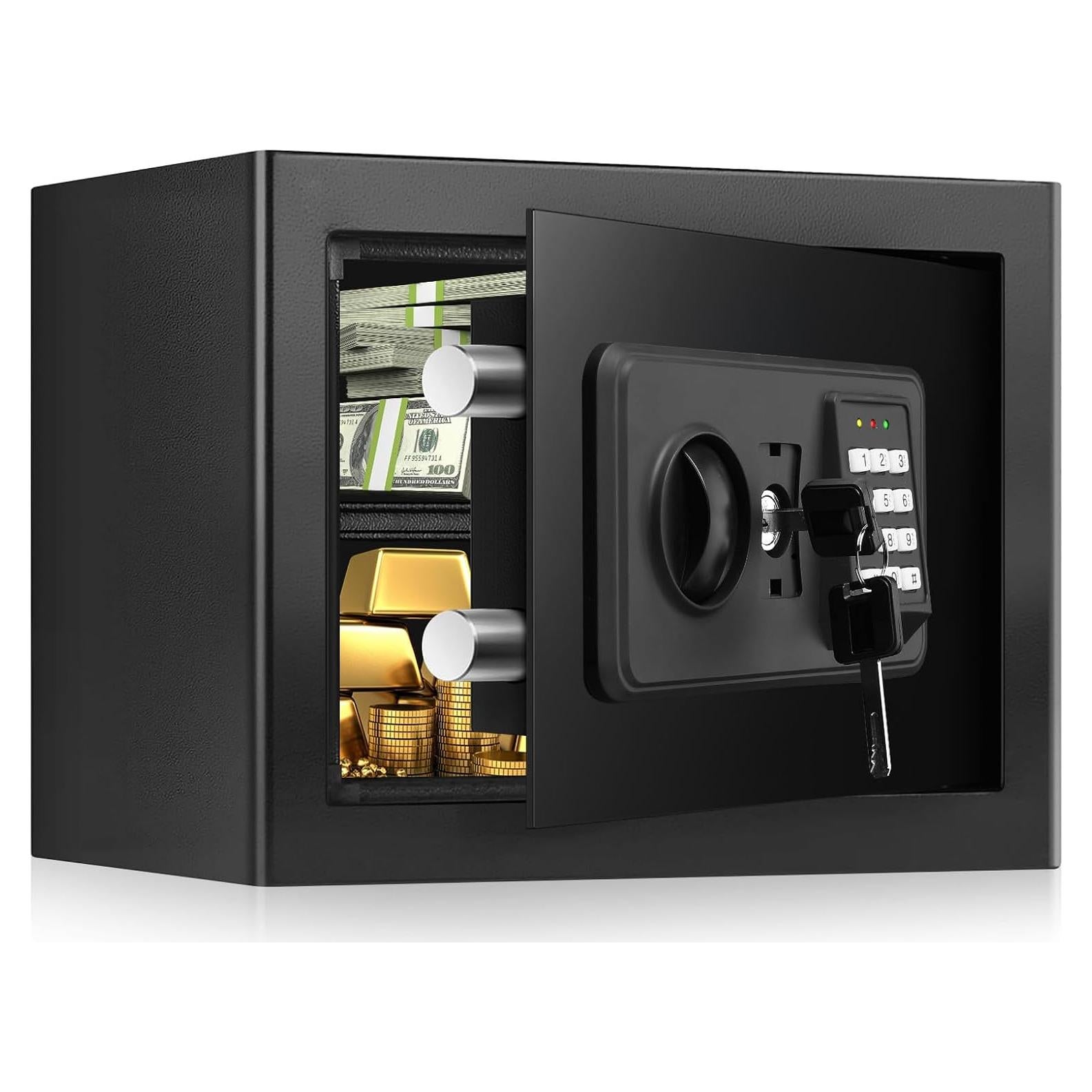 Caja Fuerte Digital Homirxan 1.2 Pies Cúbicos a Prueba de Fuego