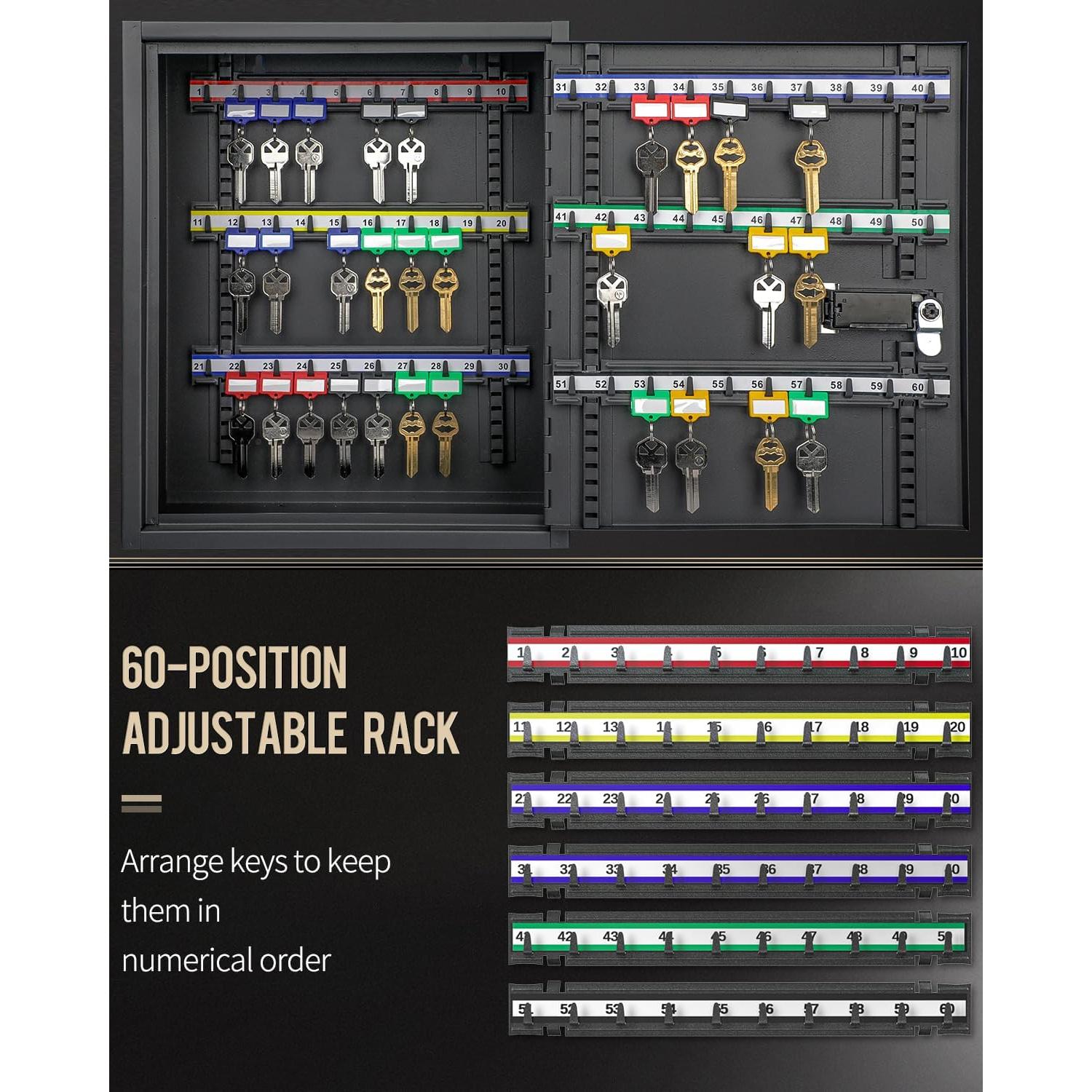Gabinete de Llaves Uniclife 60 Llaves con Combinación y Llave