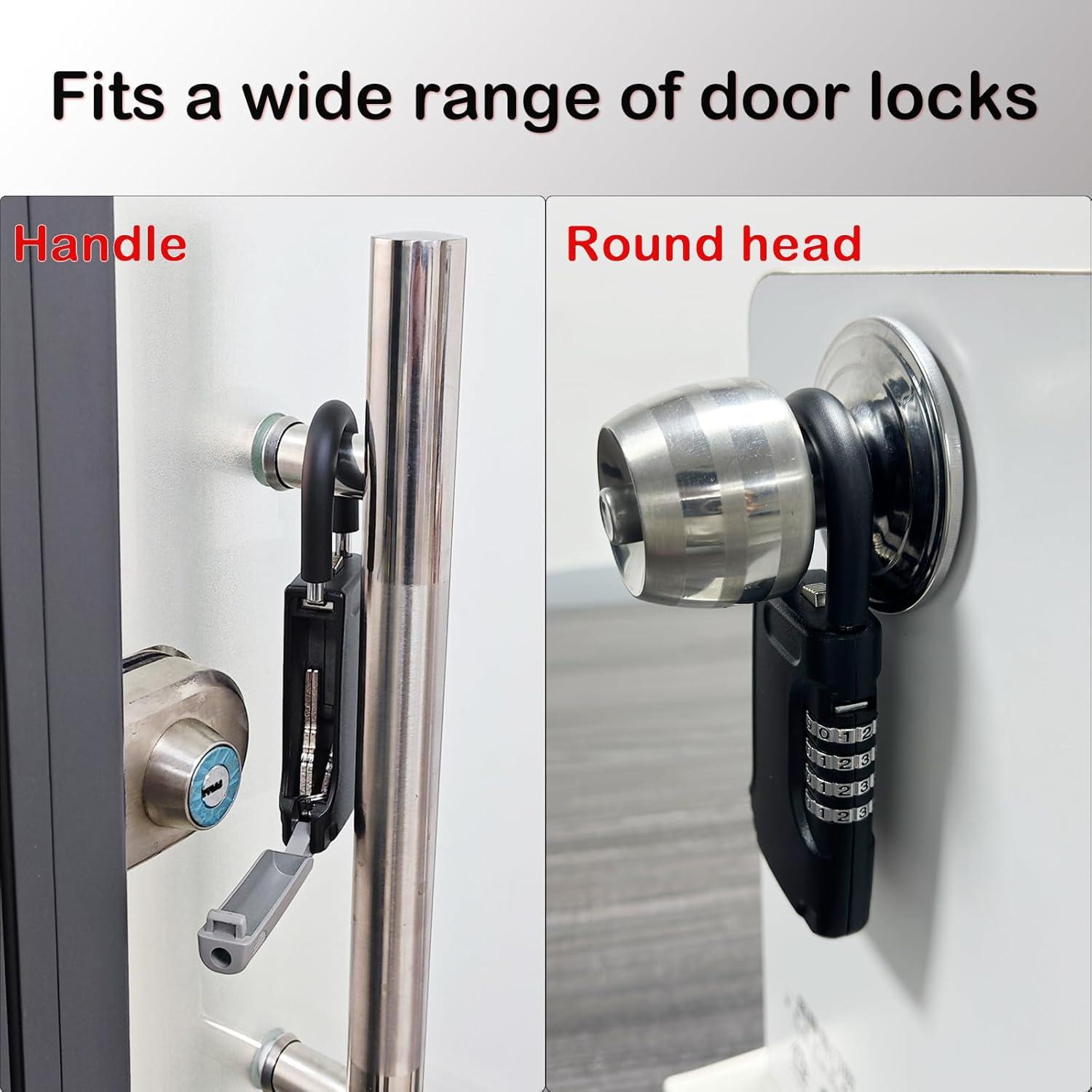 Caja de Seguridad para Llaves Lexng, Cerradura de Código, Negra