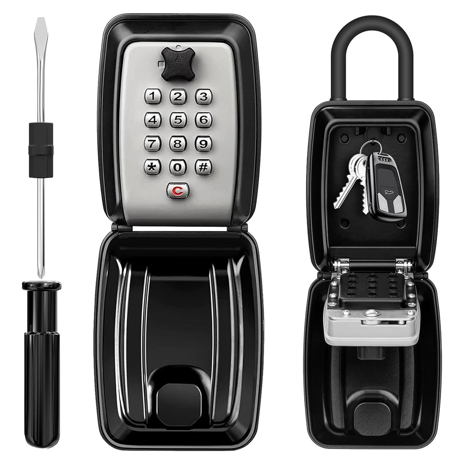 Caja de Llave con Combinación HUANLANG para Exterior 12 Dígitos