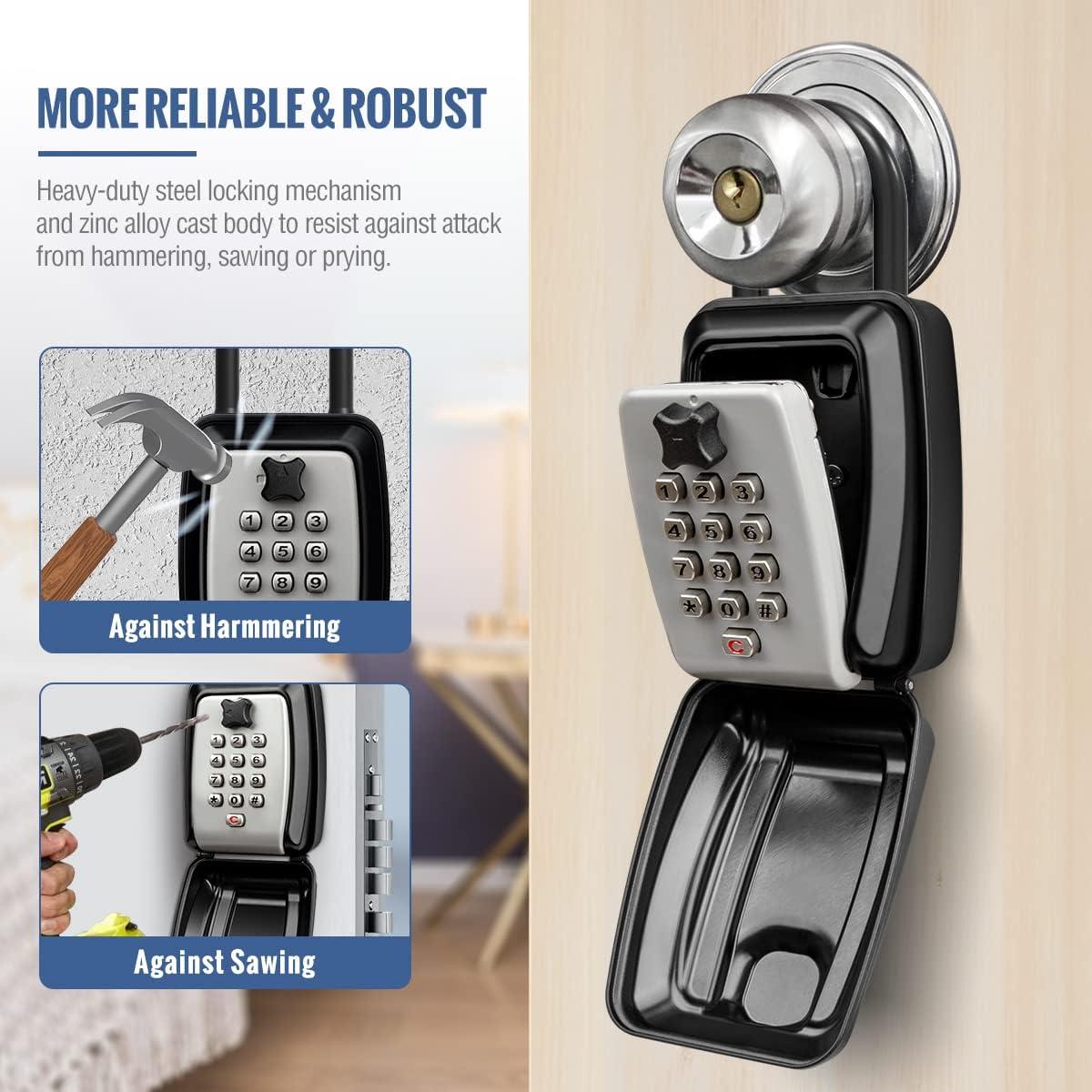 Caja de Llave con Combinación HUANLANG para Exterior 12 Dígitos