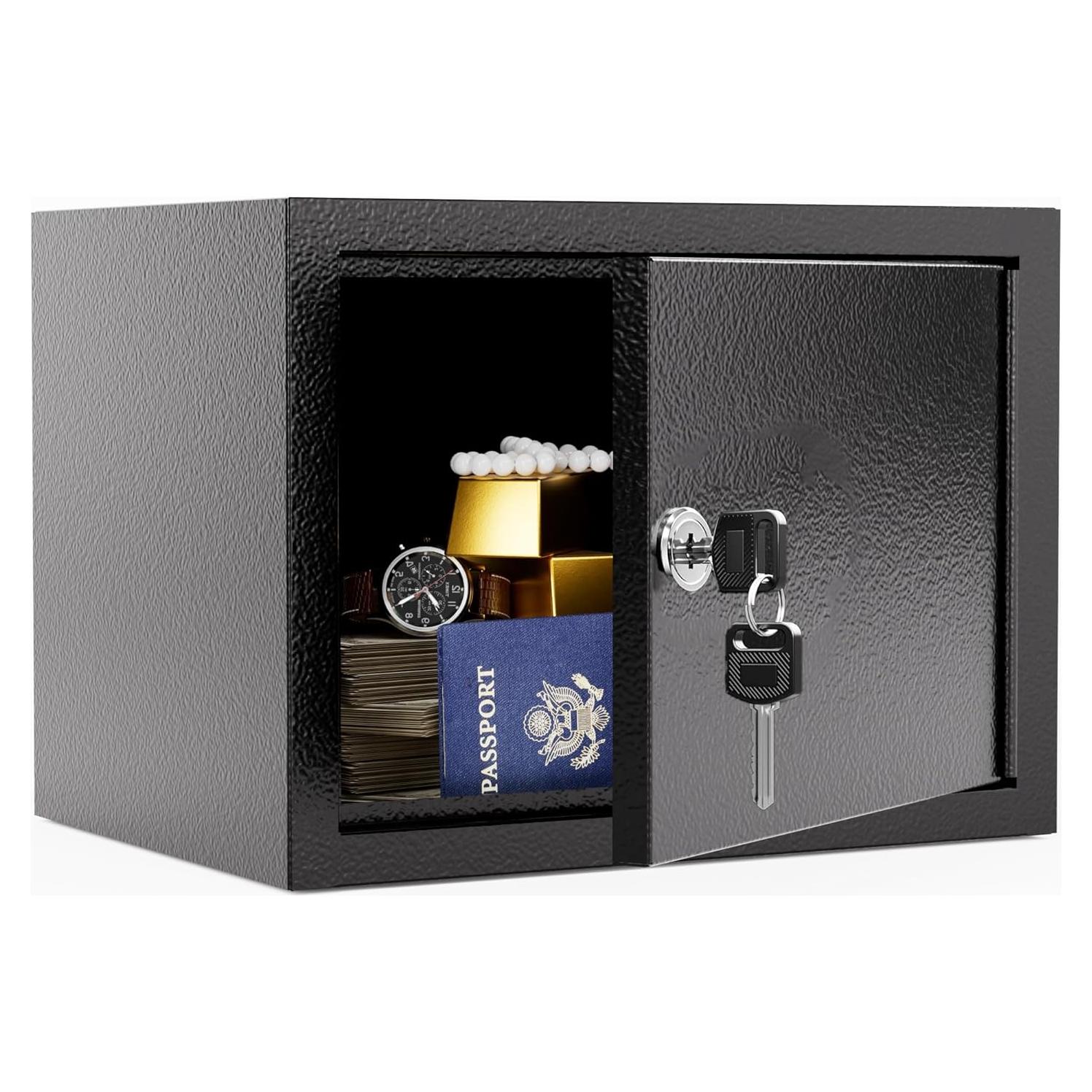 Caja Fuerte Pequeña Grimtron 0.23 pies³ con Llave - Medicamentos