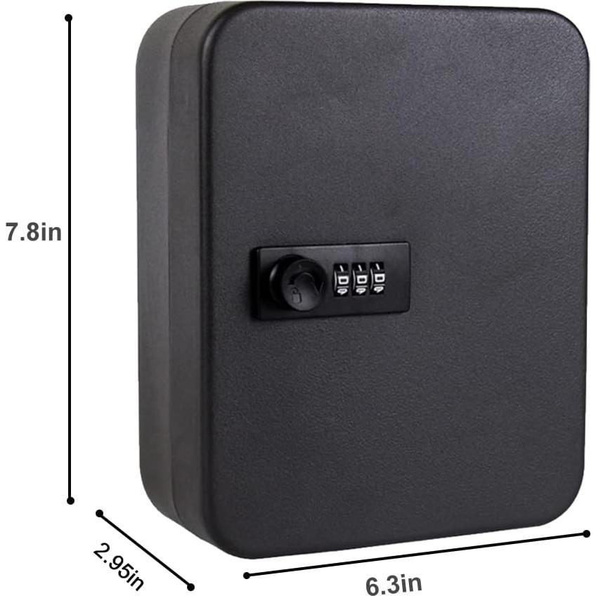 Gabinete de Llaves VebaCidi de Acero con 20 Etiquetas y Cerradura