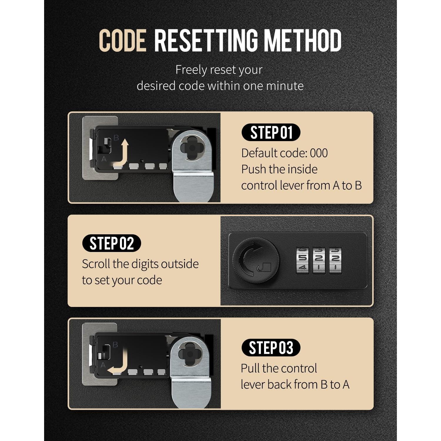 Armario de Llaves Uniclife 60 Posiciones con Cerradura Combinada