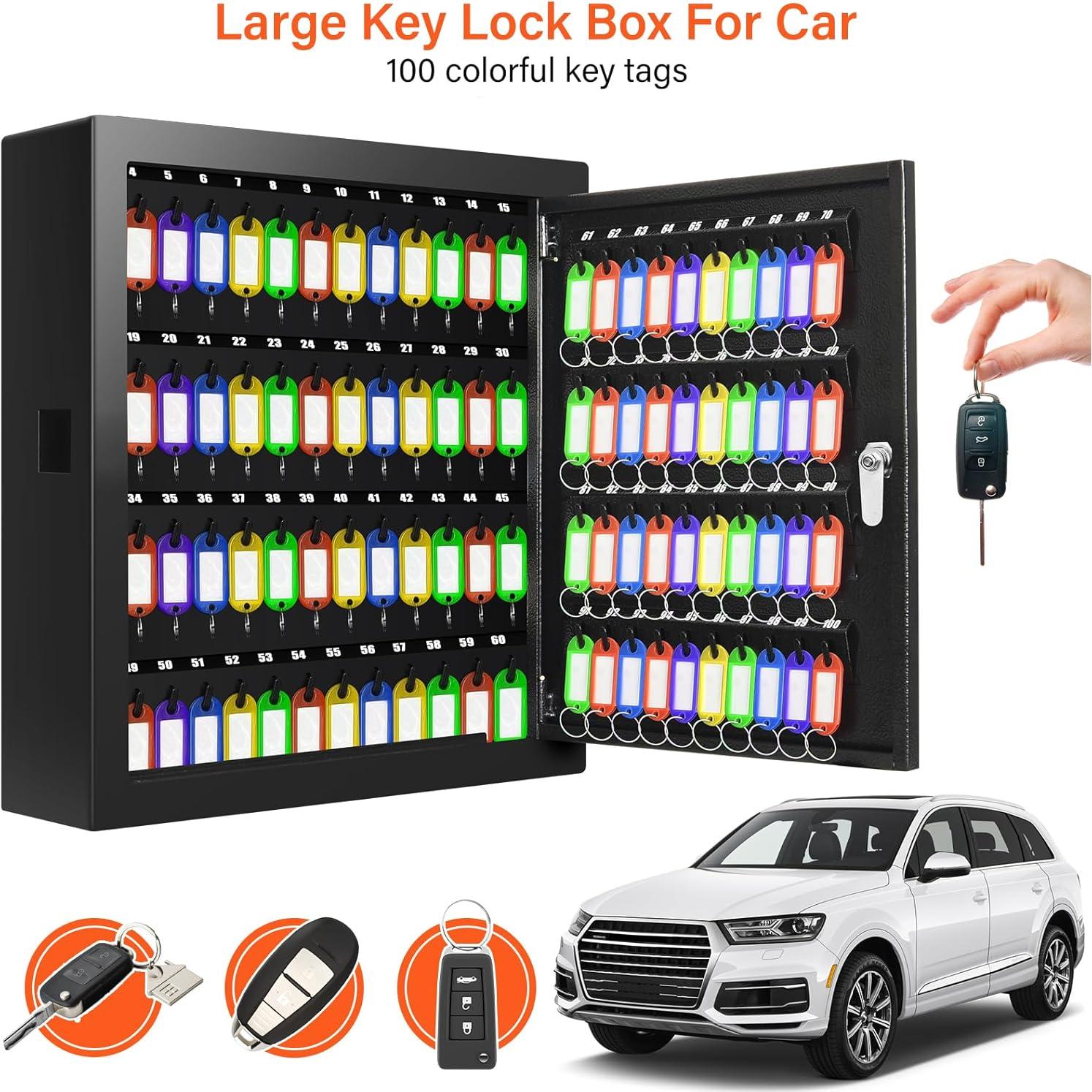 Armario de Llaves Nebakne 100 Posiciones Seguridad Pared