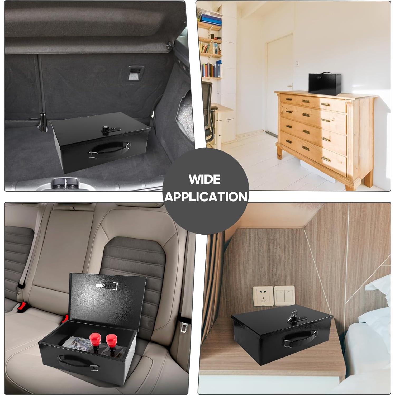 Caja de Seguridad a Prueba de Fuego YIYITOOLS KP018 2.27kg