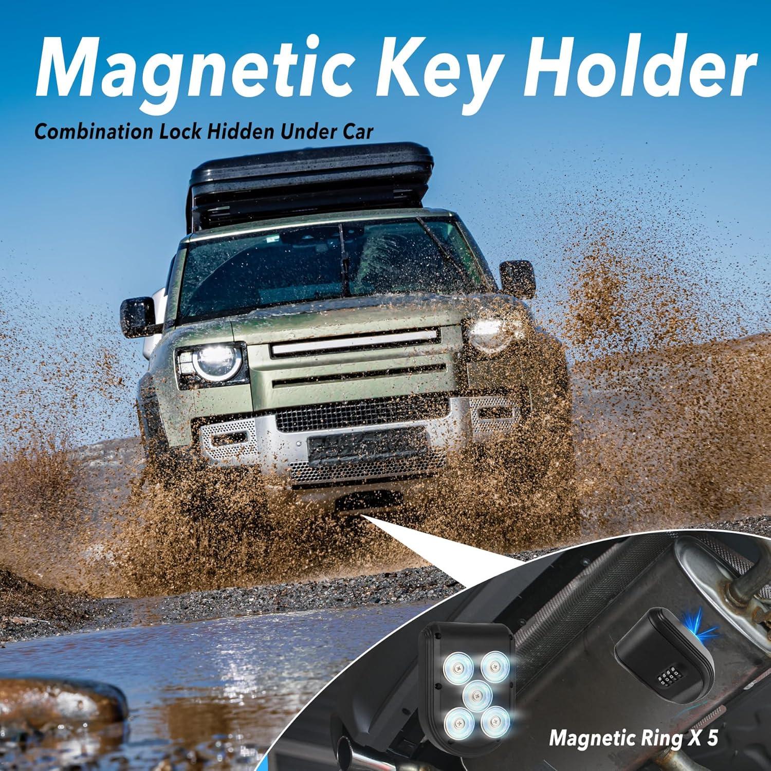 Soporte Magnético para Llaves BienBion con Combinación Negra