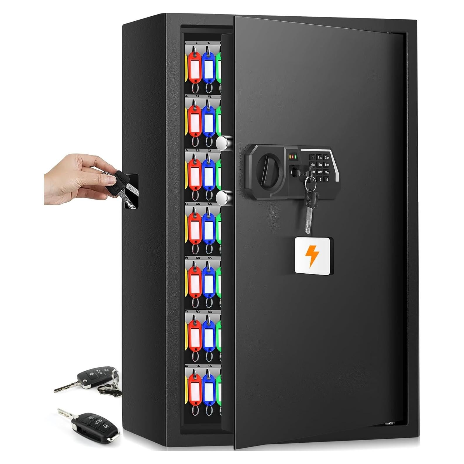 Caja Fuerte Ignífuga Nebakne para 144 Llaves con Cerradura Electrónica