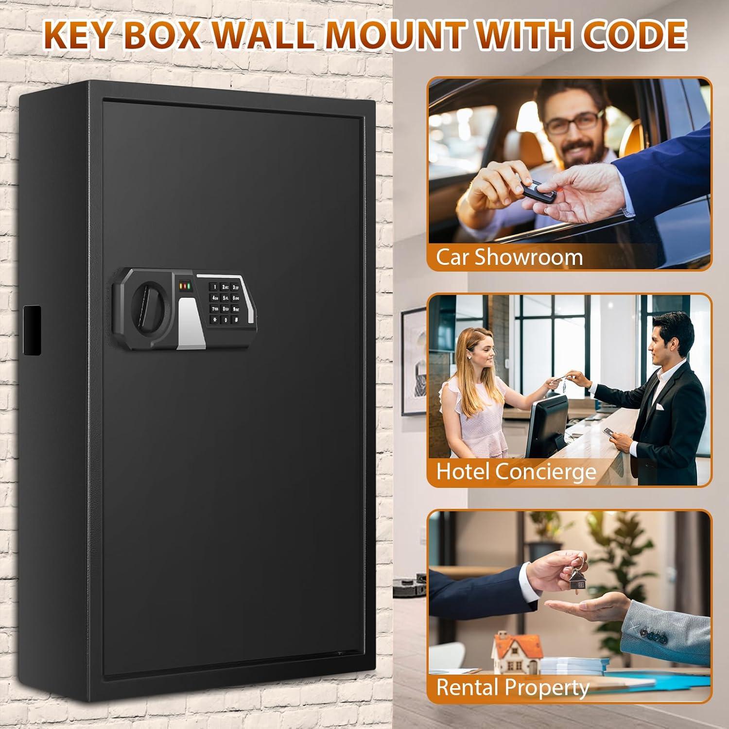 Caja Fuerte Ignífuga Nebakne para 144 Llaves con Cerradura Electrónica