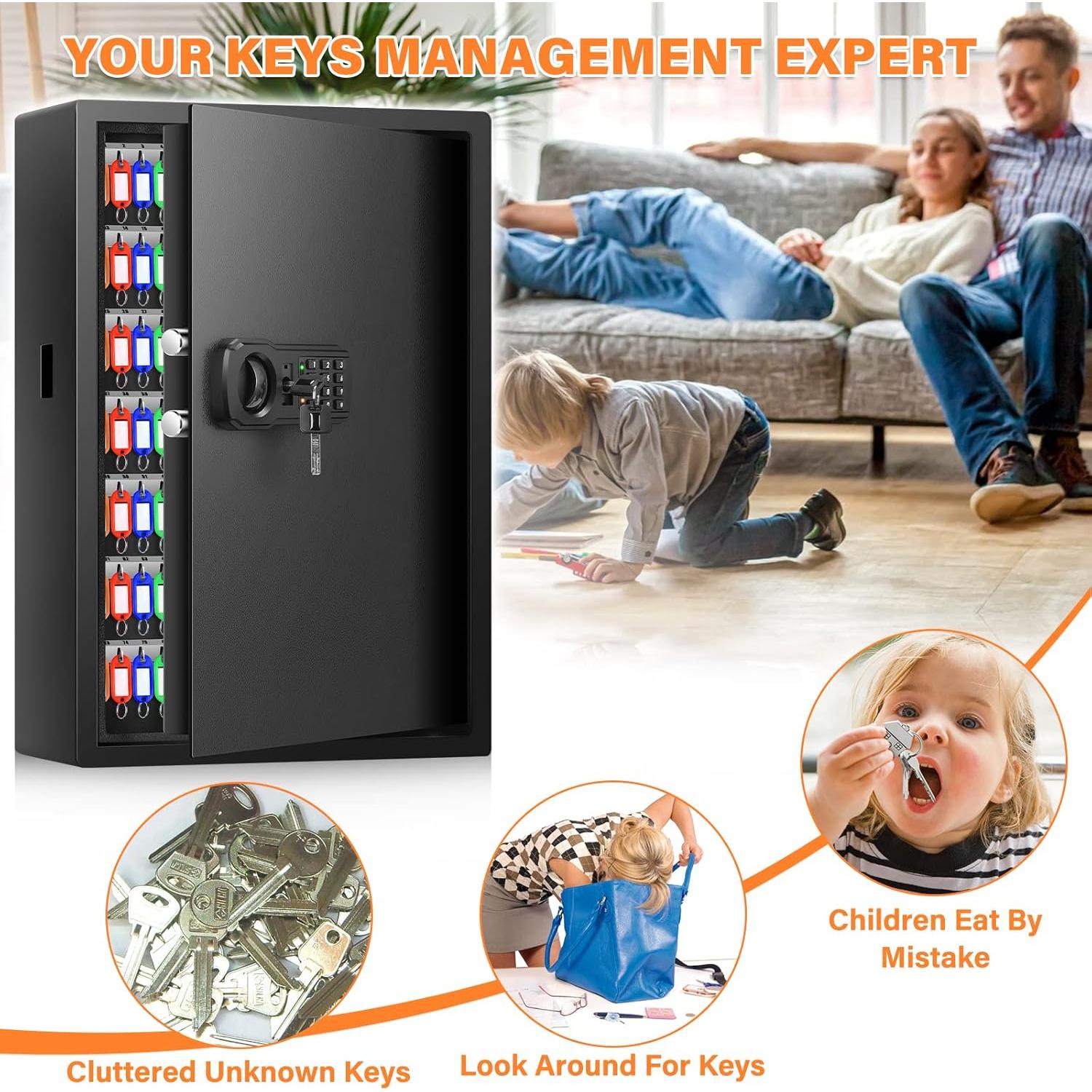 Cabinet de Llaves Nebakne 144 Posiciones Alta Resistencia