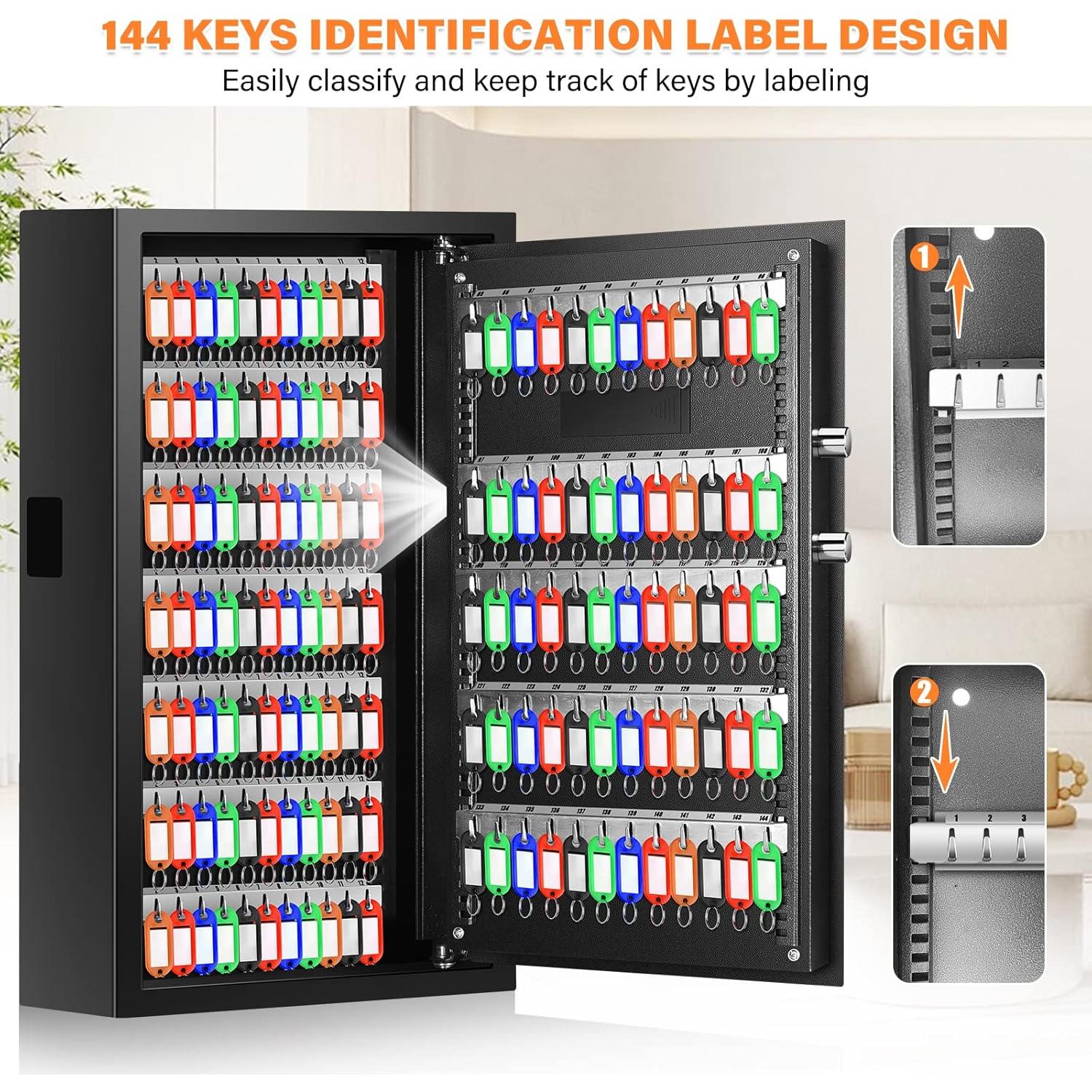 Cabinet de Llaves Nebakne 144 Posiciones Alta Resistencia