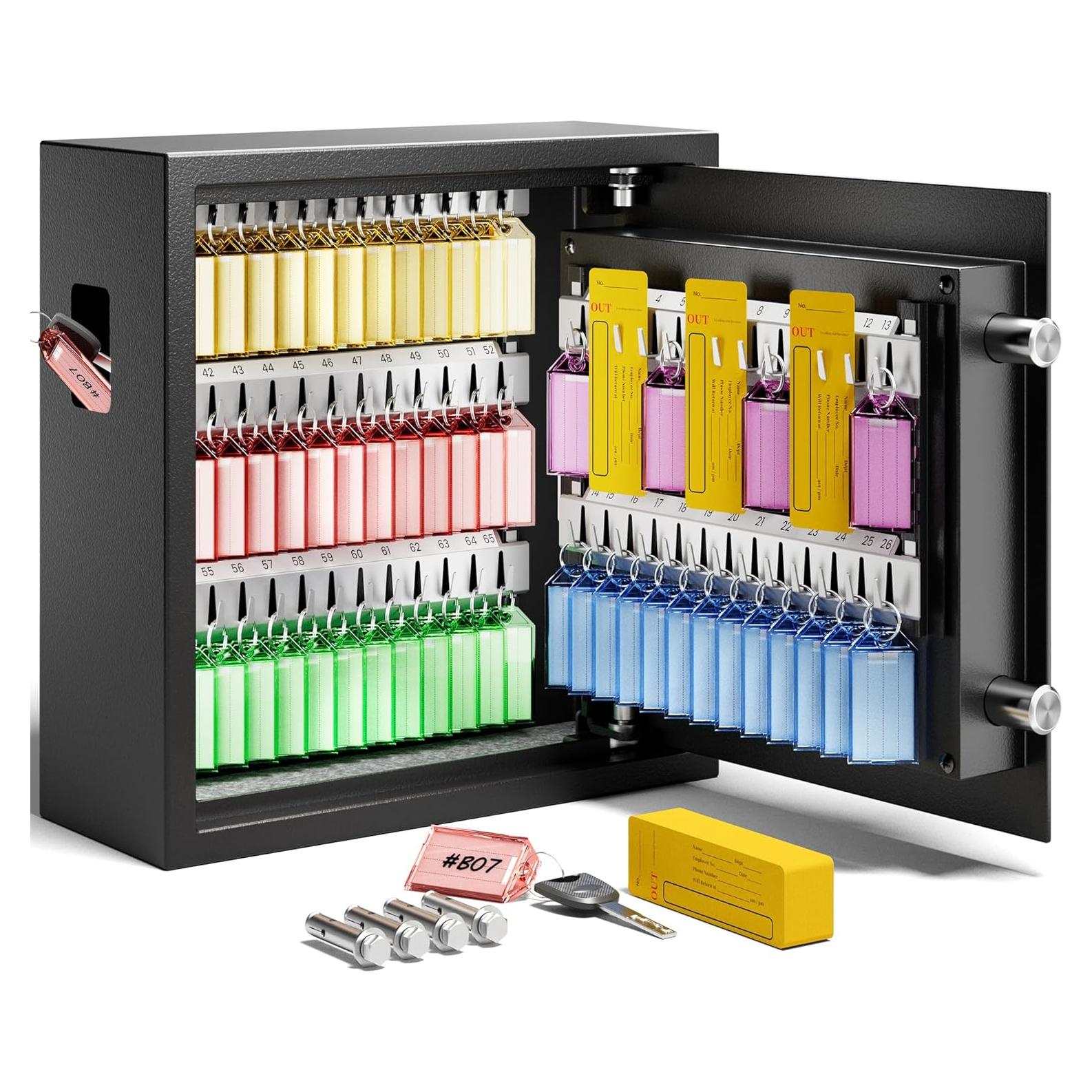 Caja de Llaves Electrónica KornerBatl 64 Llaves Montaje Pared