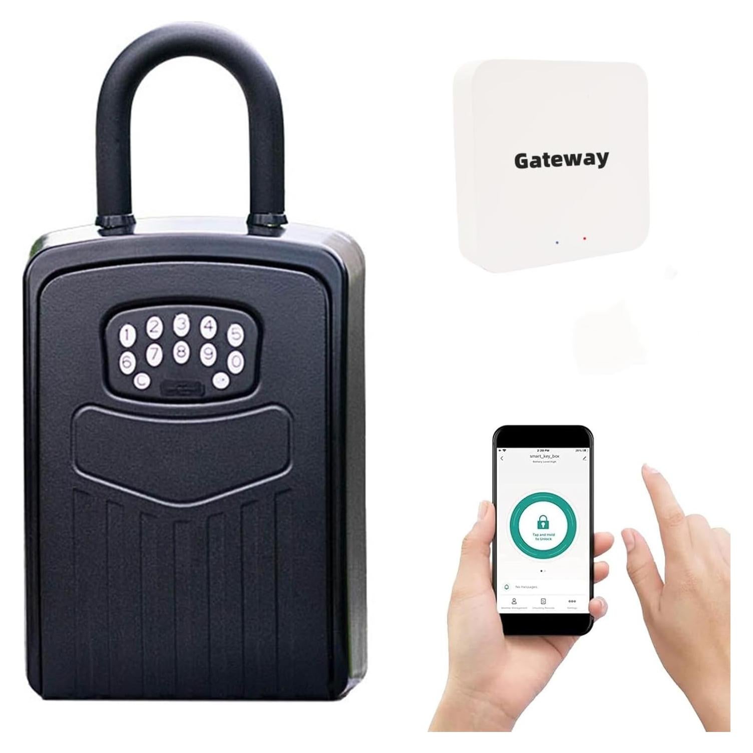 Caja de Llave Inteligente Loccess SMKB2-BTS con WiFi y APP