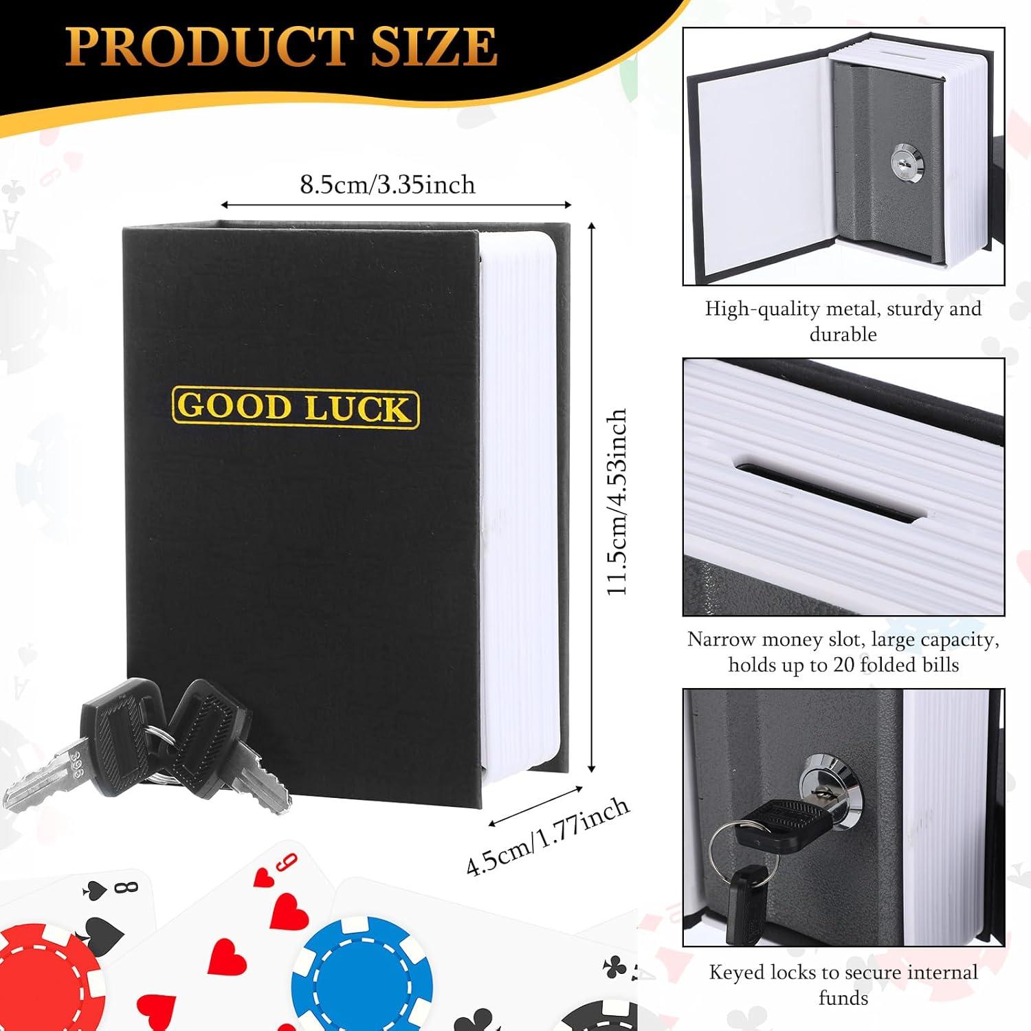 Caja Metálica Portátil Havawish para Ahorro de Dinero 11.5x8.5cm