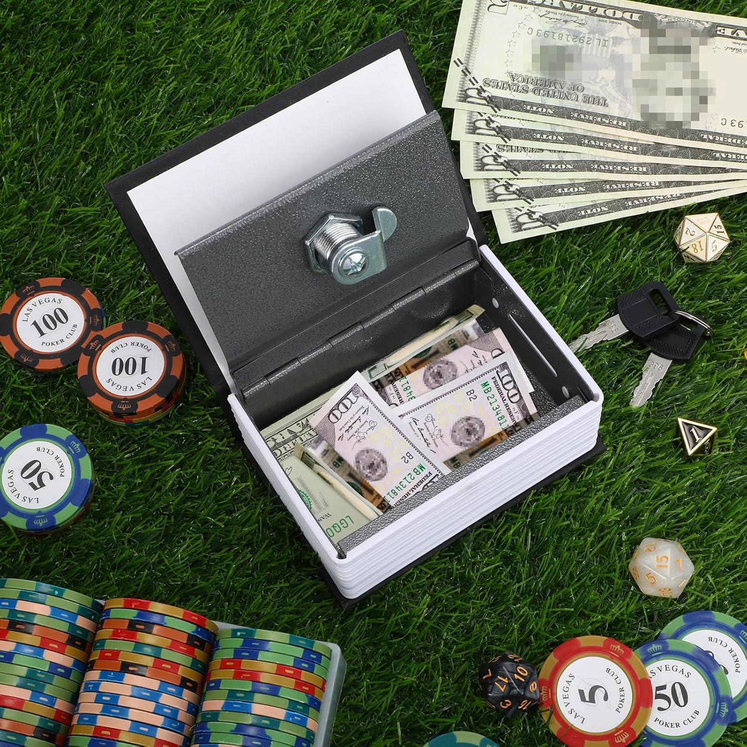 Caja Metálica Portátil Havawish para Ahorro de Dinero 11.5x8.5cm