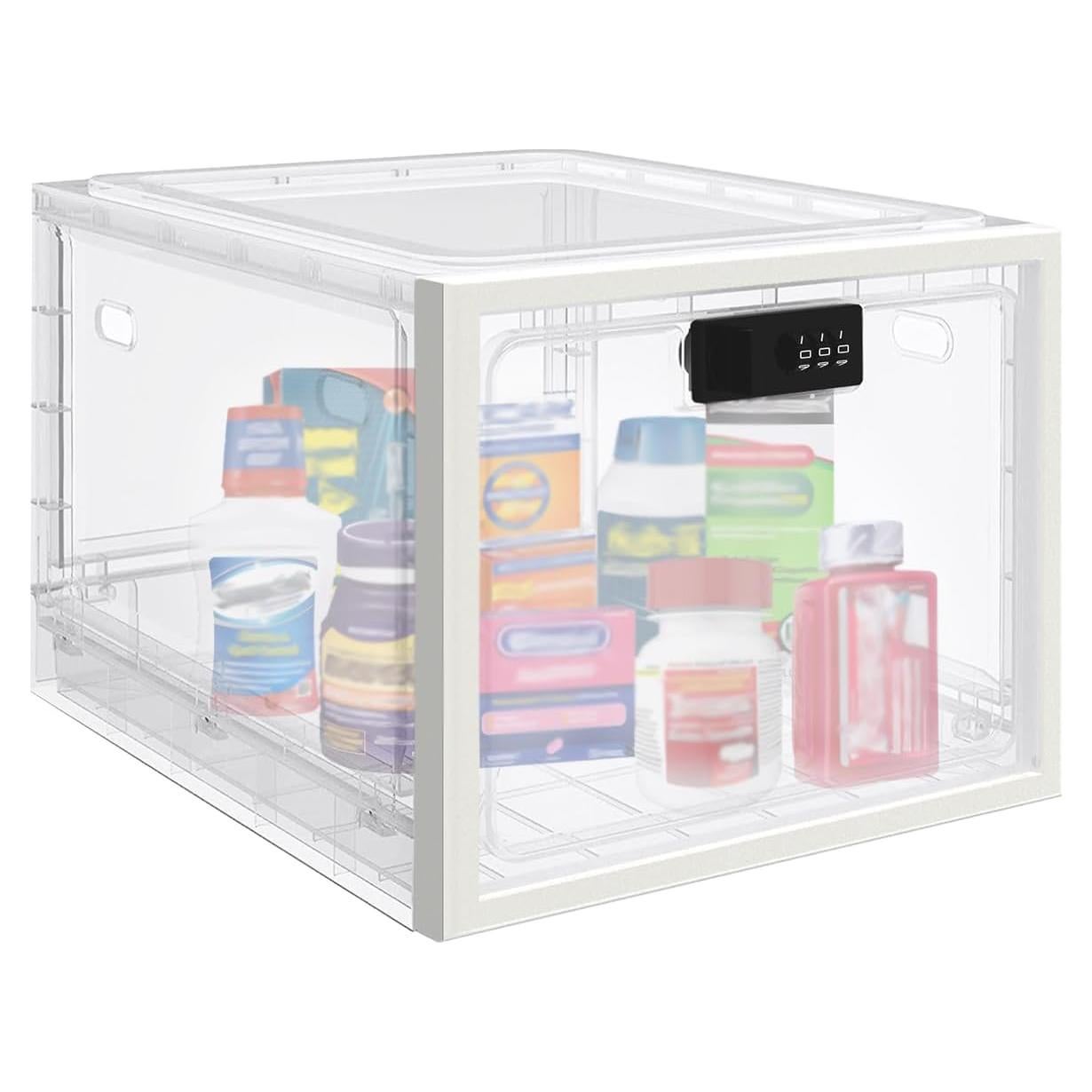 Caja de Seguridad Grande Biliitim para Medicamentos y Snacks 5L