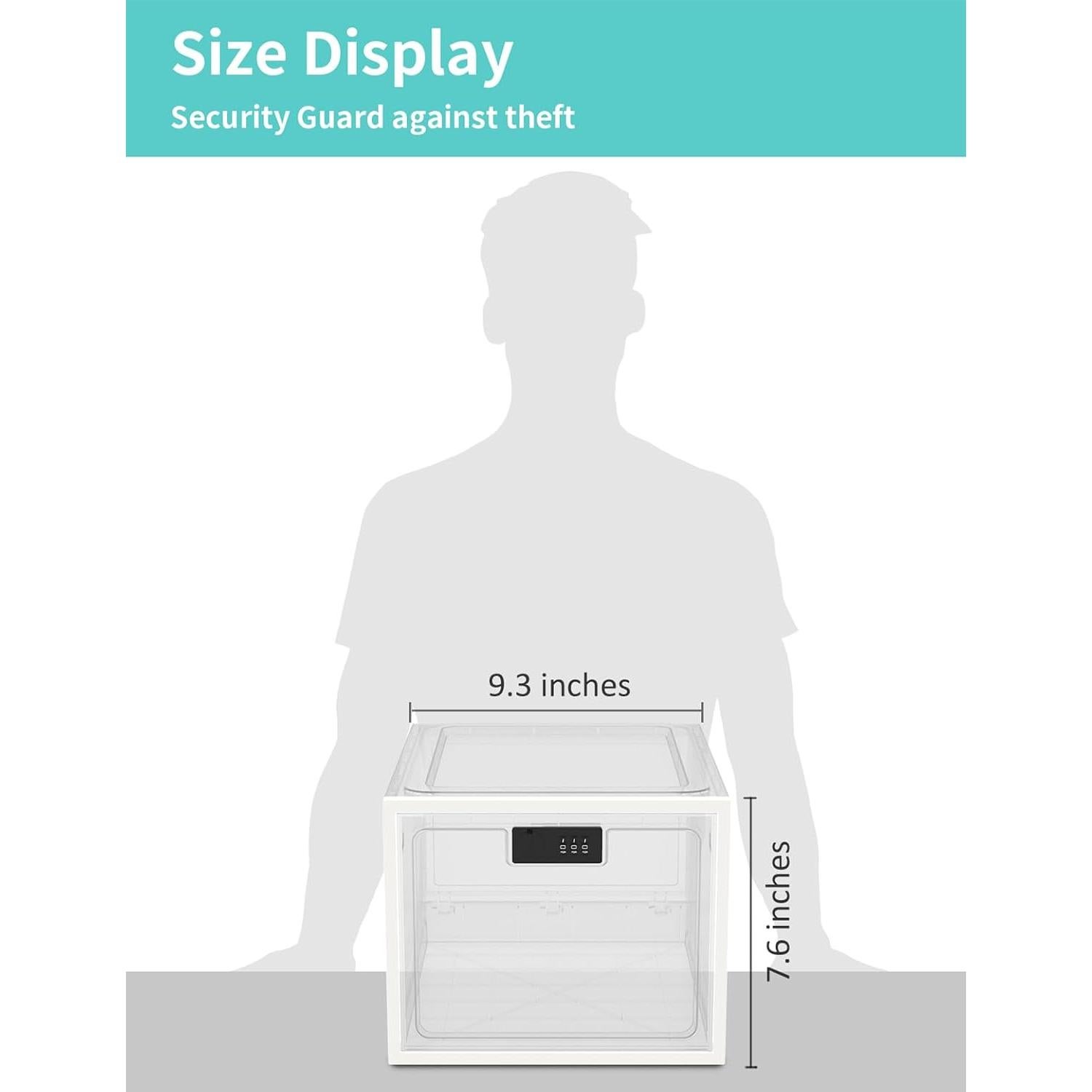 Caja de Seguridad Grande Biliitim para Medicamentos y Snacks 5L