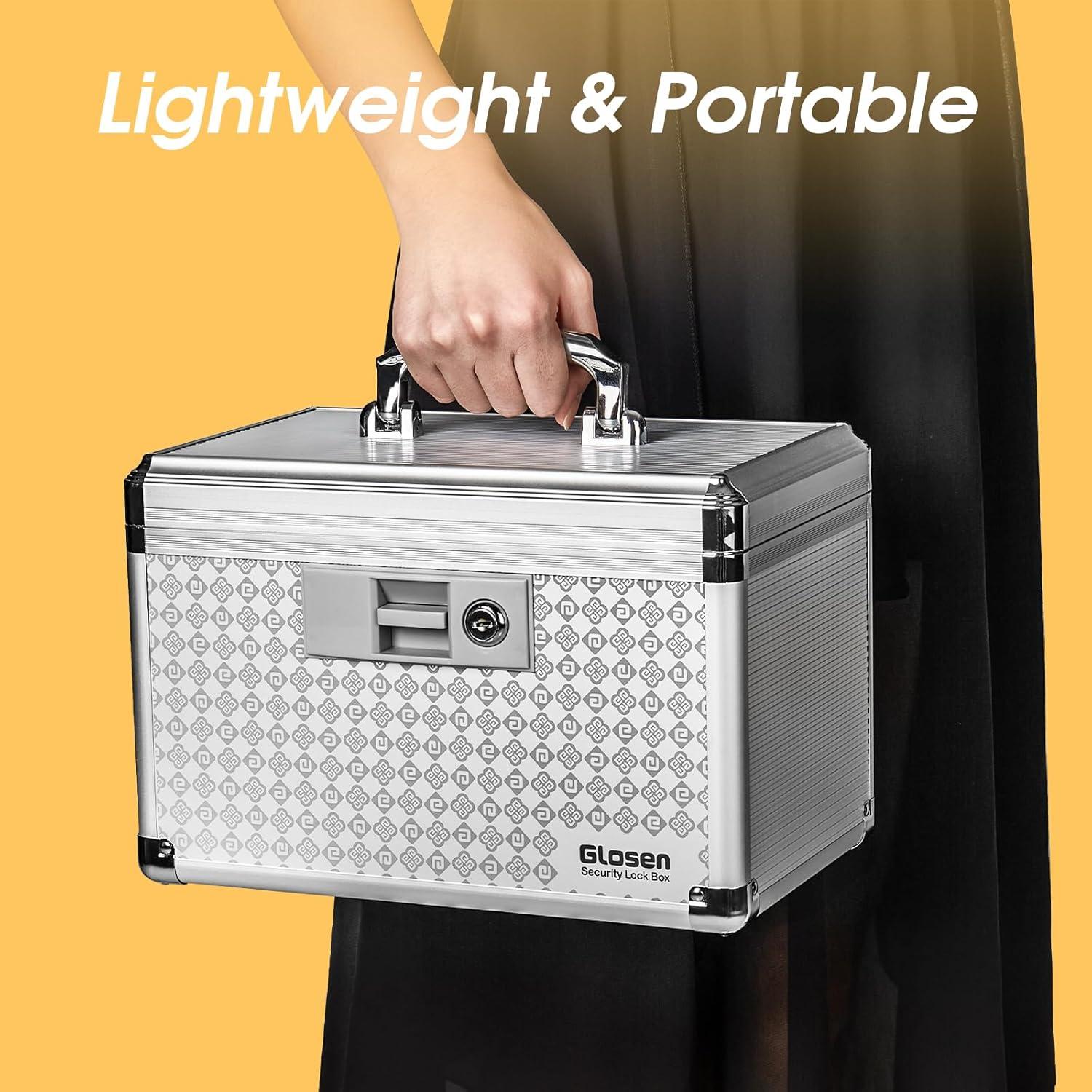 Caja de Seguridad para Medicamentos Glosen M-30.48cm Gris