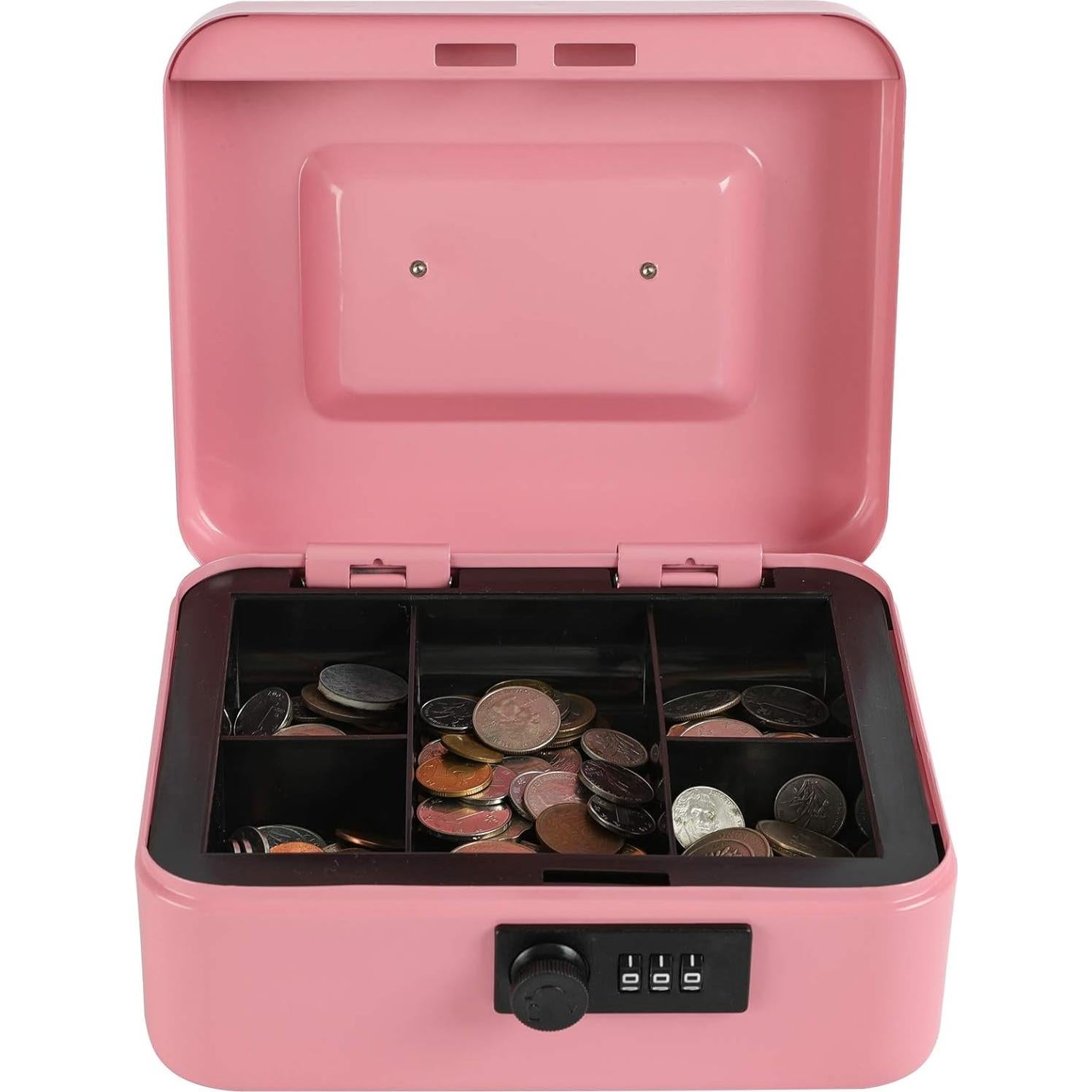 Caja Fuerte Mediana xydled de Acero con Cerradura Combinación Rosa