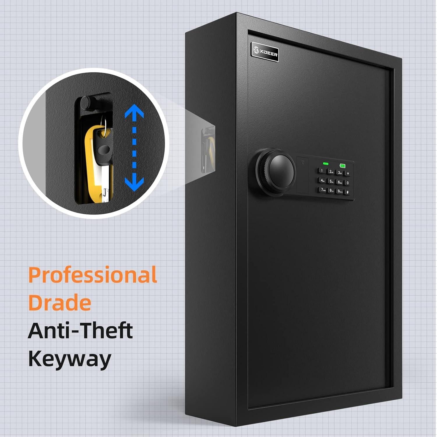 Caja de Llaves XDeer 122 Llaves Montaje en Pared Antirrobo