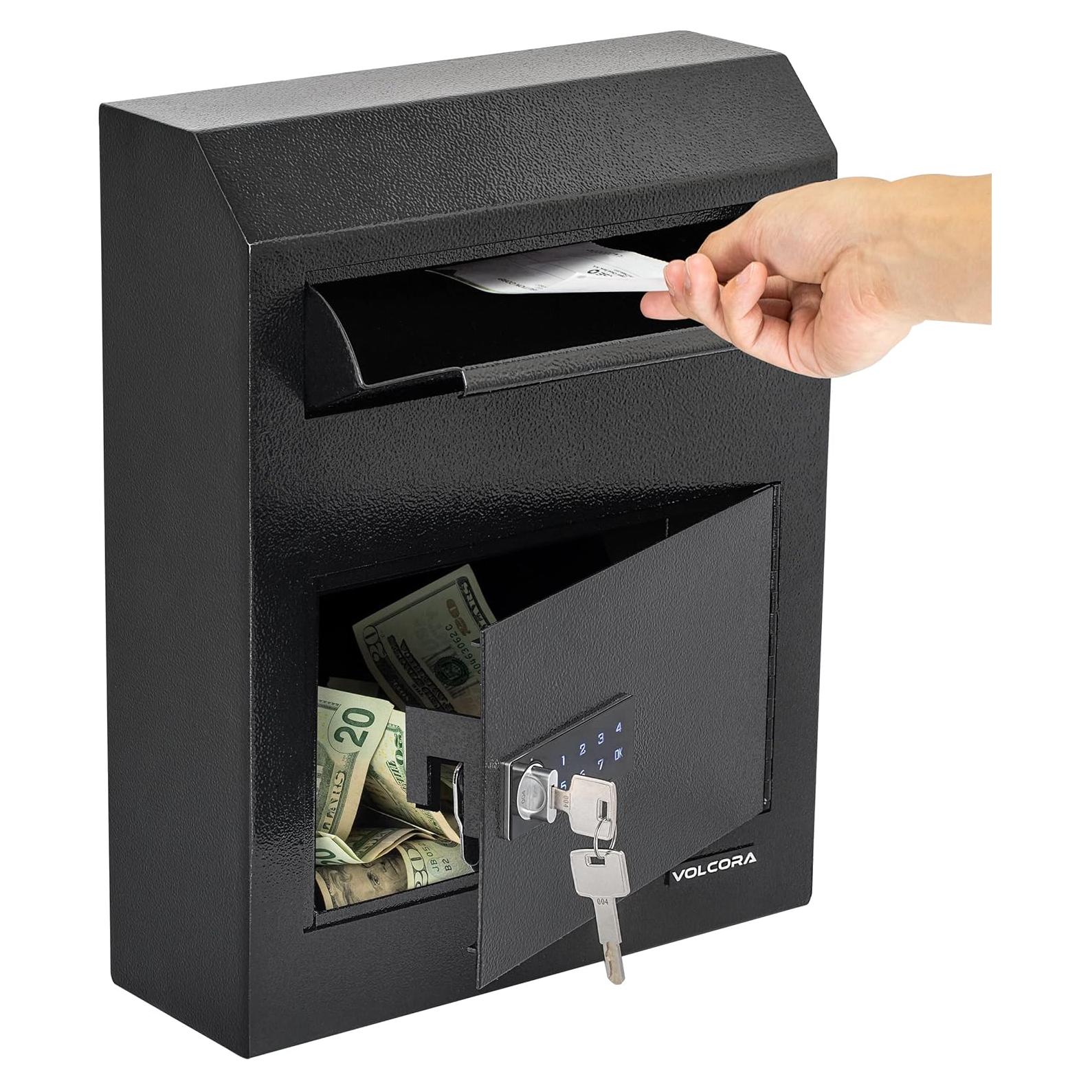 Caja de Depósito Volcora Digital con Cerradura Electrónica 38.1x30.5cm