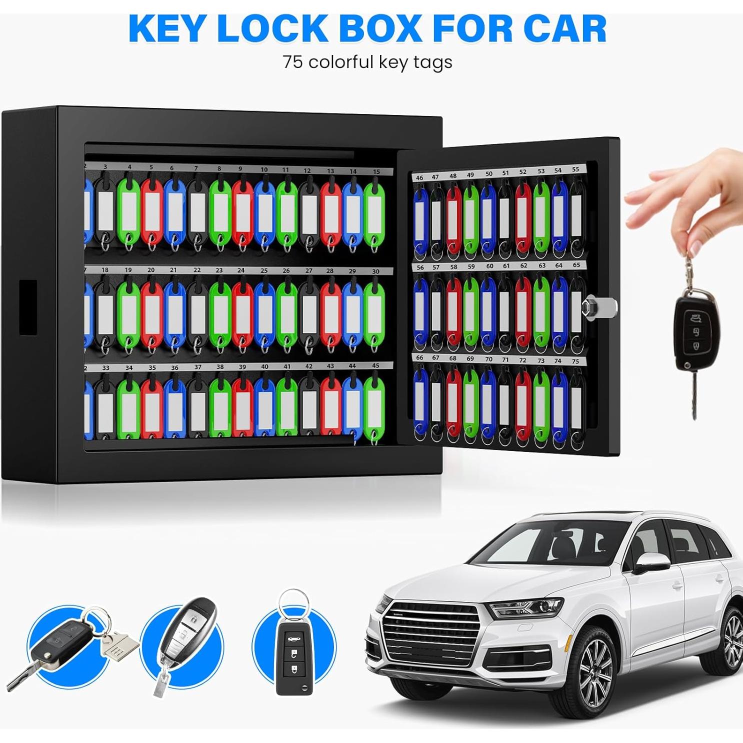 Gabinete de Llaves Oepmoc 75 Posiciones Montado en Pared