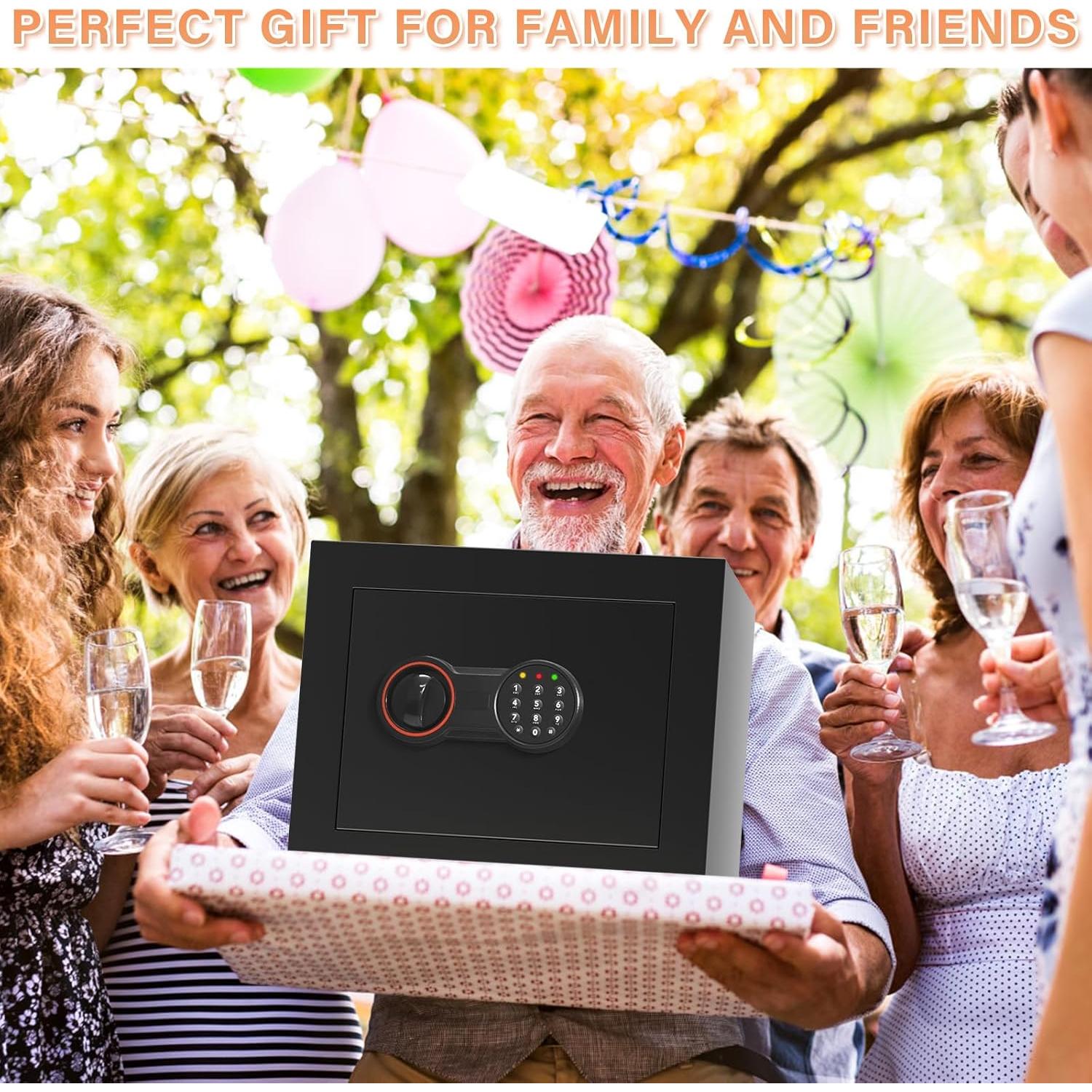 Caja Fuerte Digital Tepafac 25H con Alarma y Estante Removible