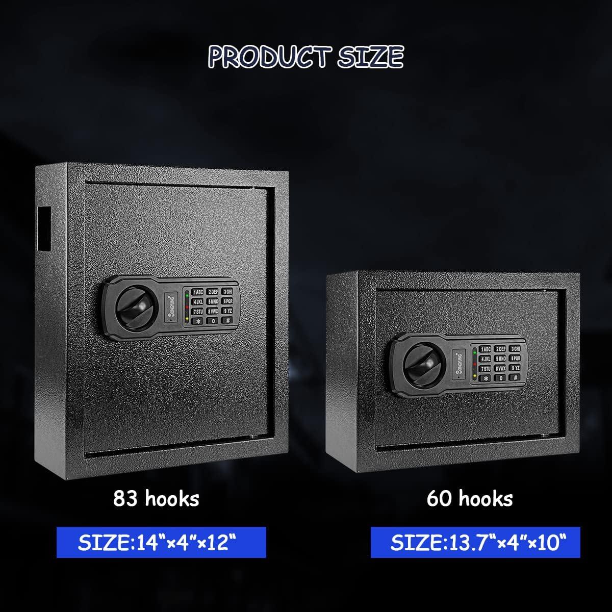 Caja Fuerte Electrónica para 60 Llaves SongYung con Luz Sensor