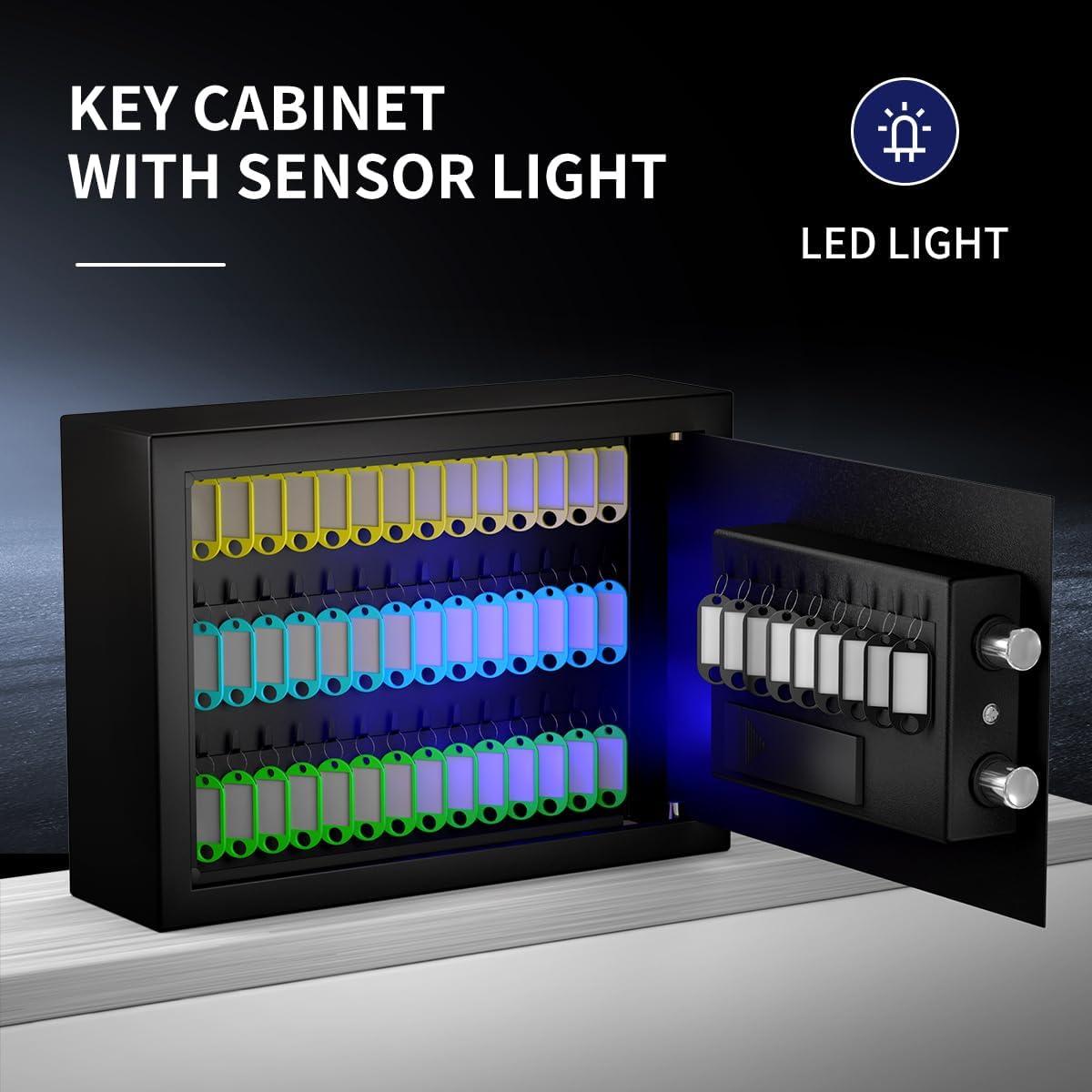Caja Fuerte Electrónica para 60 Llaves SongYung con Luz Sensor