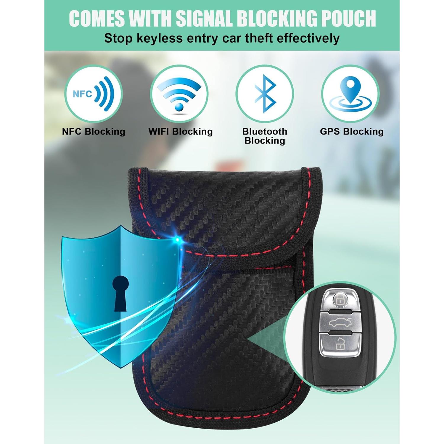 Caja de Seguridad para Llaves Tevlaphee - Antirrobo, Negra