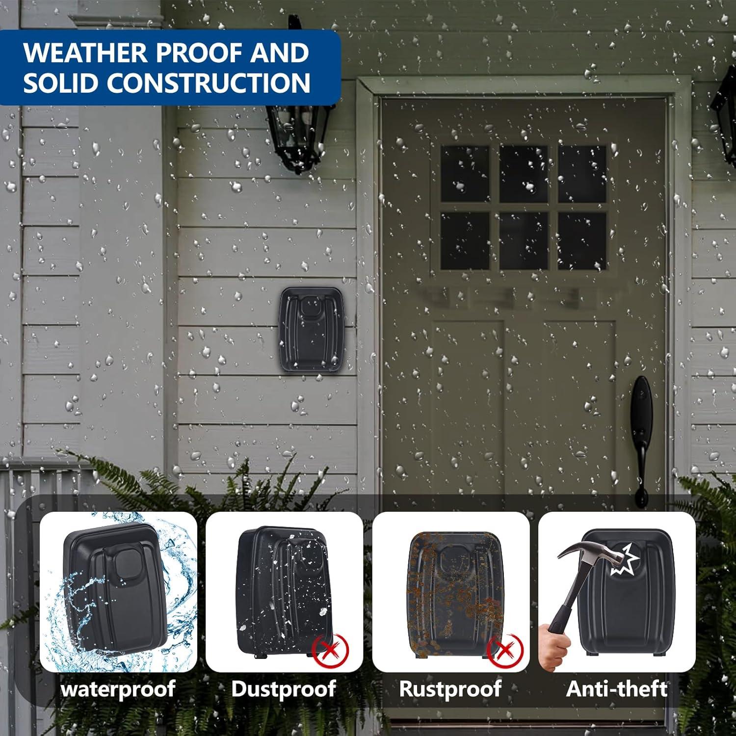 Caja de Llave Montada en Pared Piclafe 12 Dígitos Impermeable