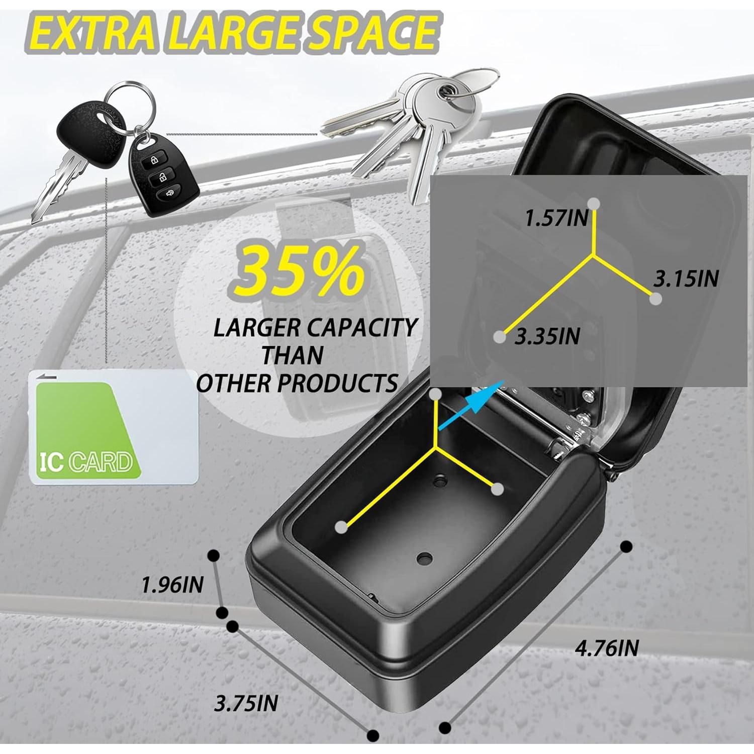 Caja de Seguridad para Ventana de Auto BNRSZ SL-591 - Llaves