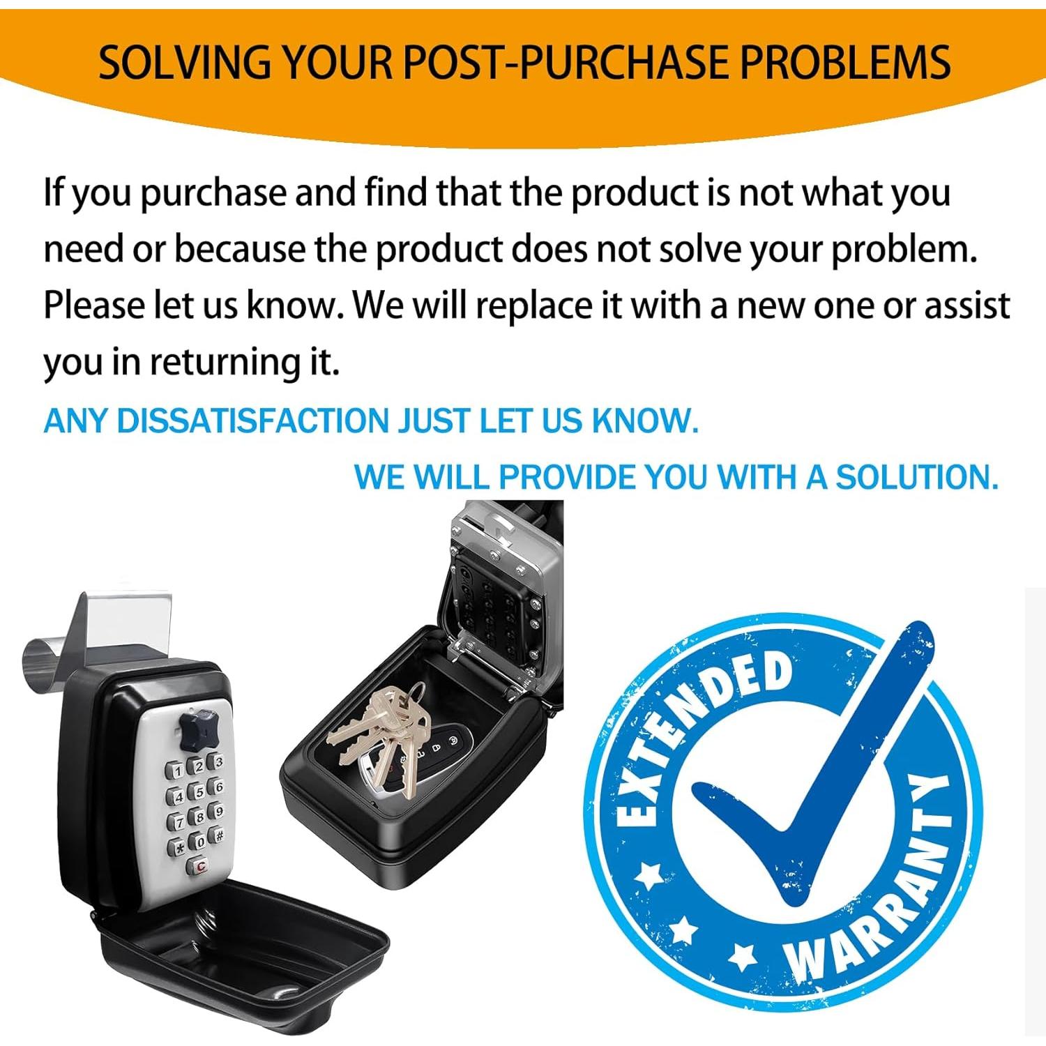 Caja de Seguridad para Ventana de Auto BNRSZ SL-591 - Llaves